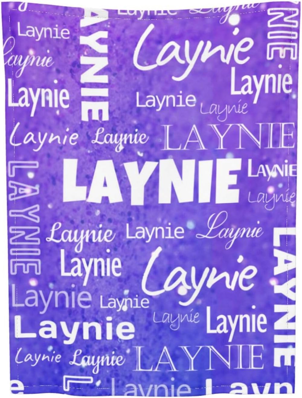 Personalized Baby Blanket With Name and Monogram