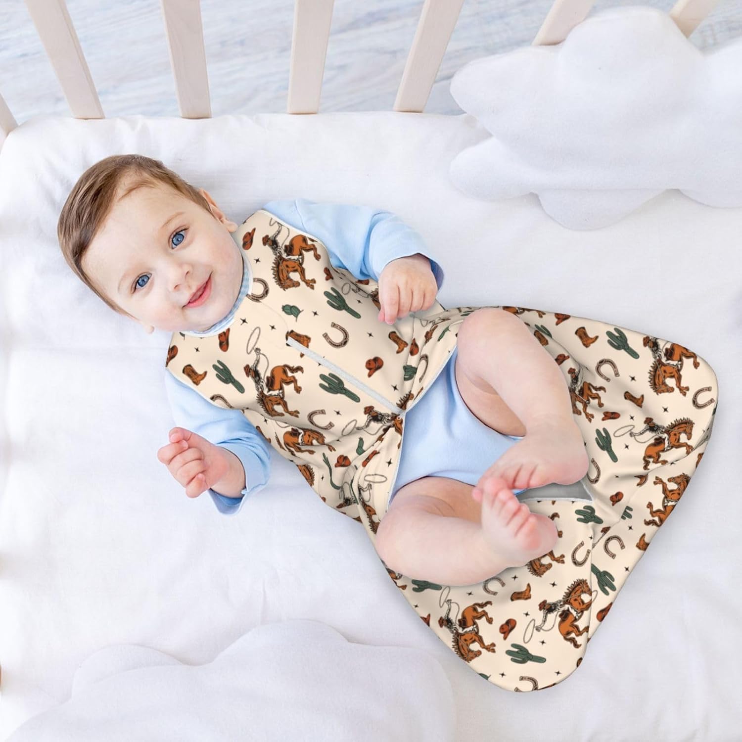 Strawberry Sleep Sack for Baby 0-12M Soft and Comfortable