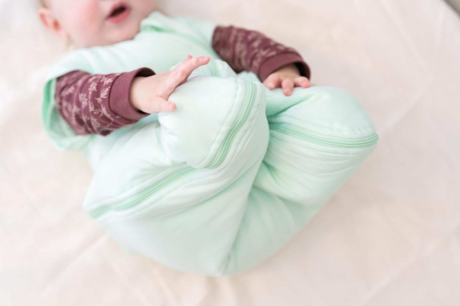 Little Big Sunshine Bamboo Sleep Bag 15 TOG with J Zipper Optional Sleeves