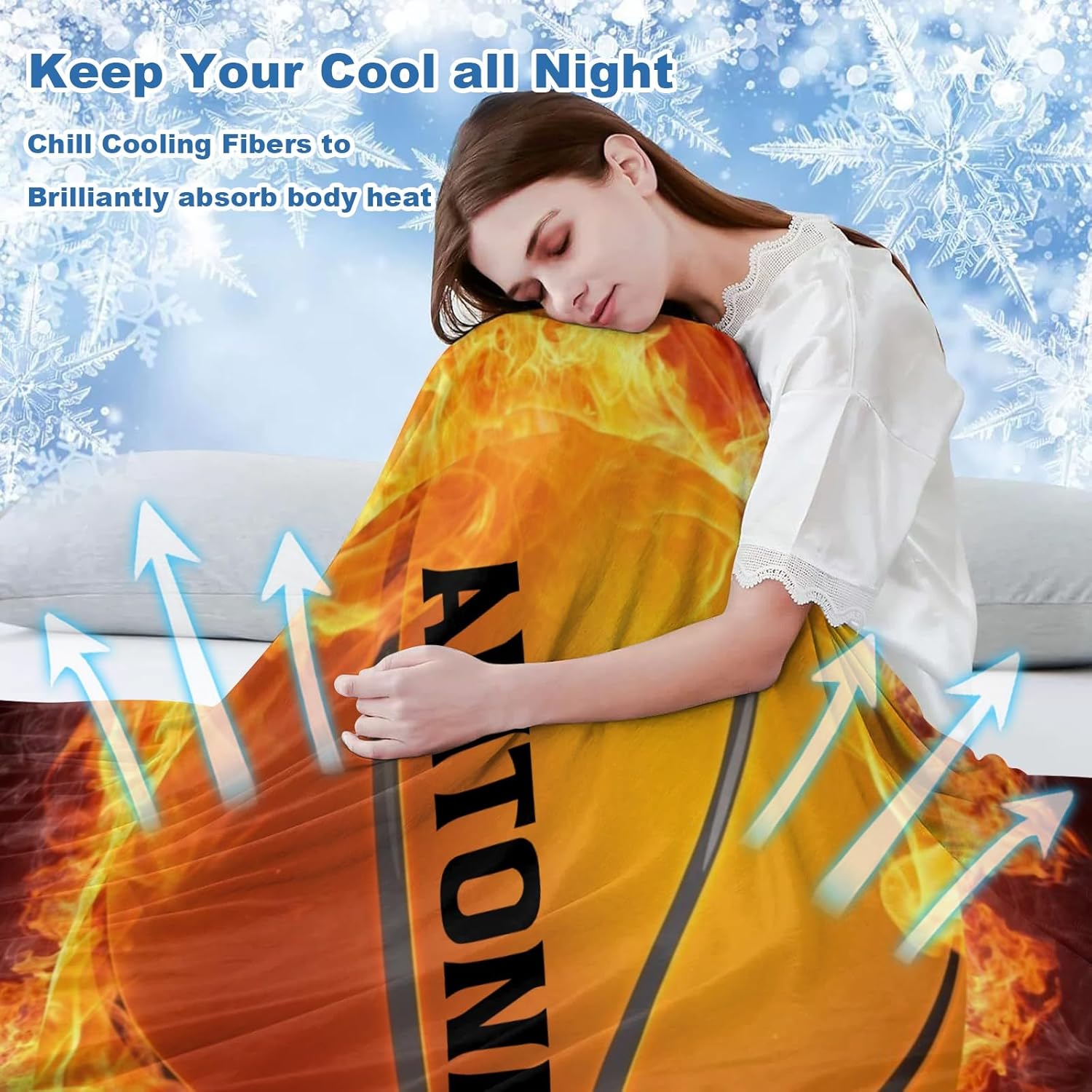 Deven Cooling Blanket for Kids Adults 30x40 Inch