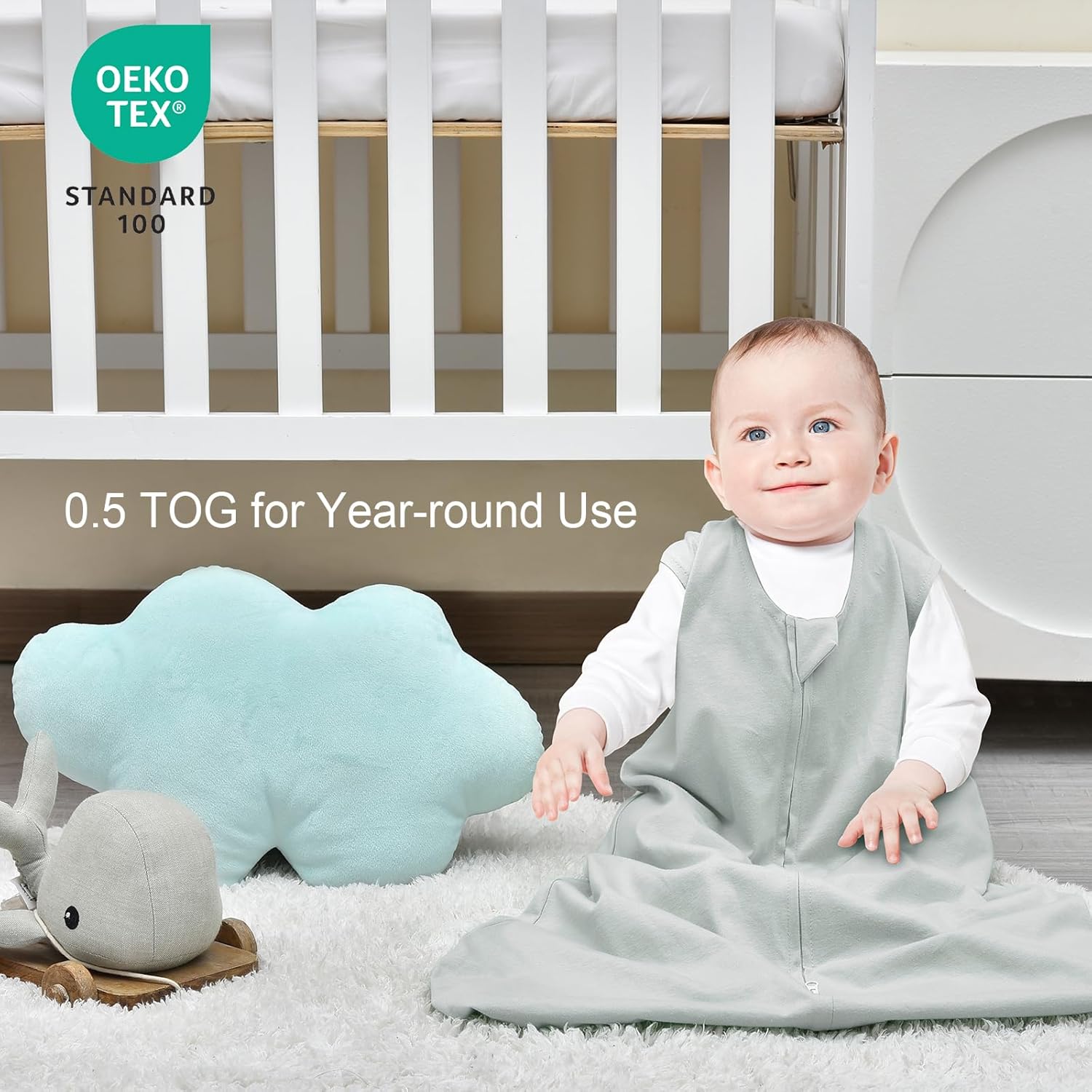 Davids Kids 100 Cotton Sleep Sack 6-12 Months