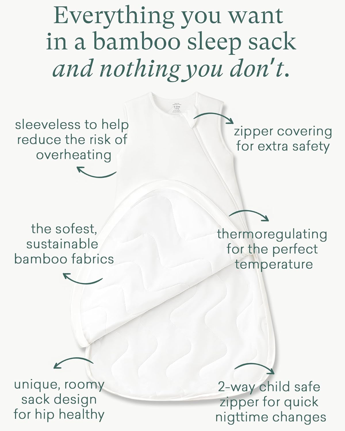 PurComfy Quilted Supersoft Sleep Sack for Babies