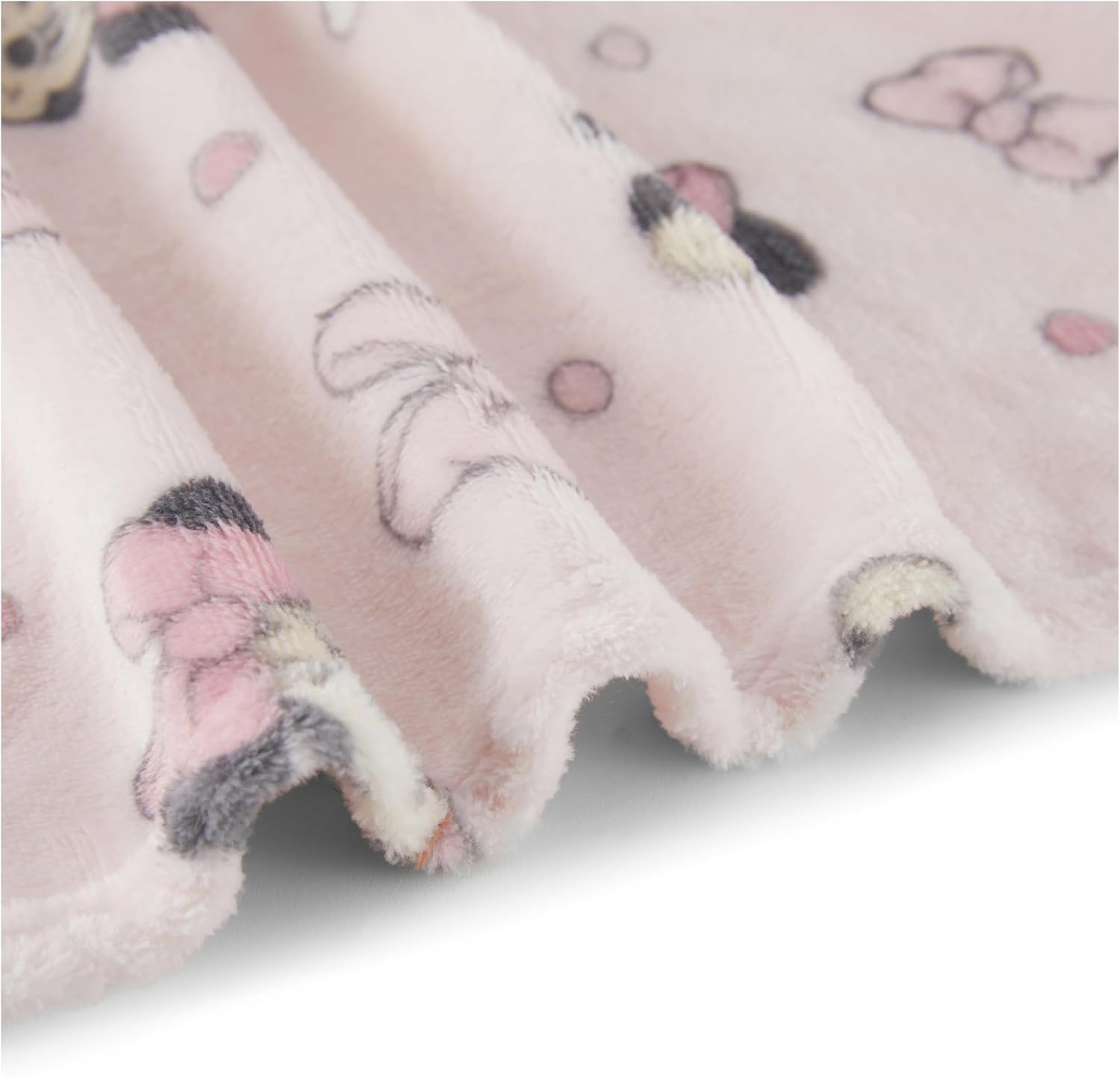 Disney Characters Flannel Fleece Baby Blanket - 30x40 Inches 1