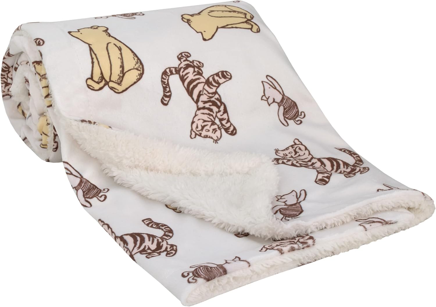 NoJo Disney Pooh Blanket 30x40 Super Soft