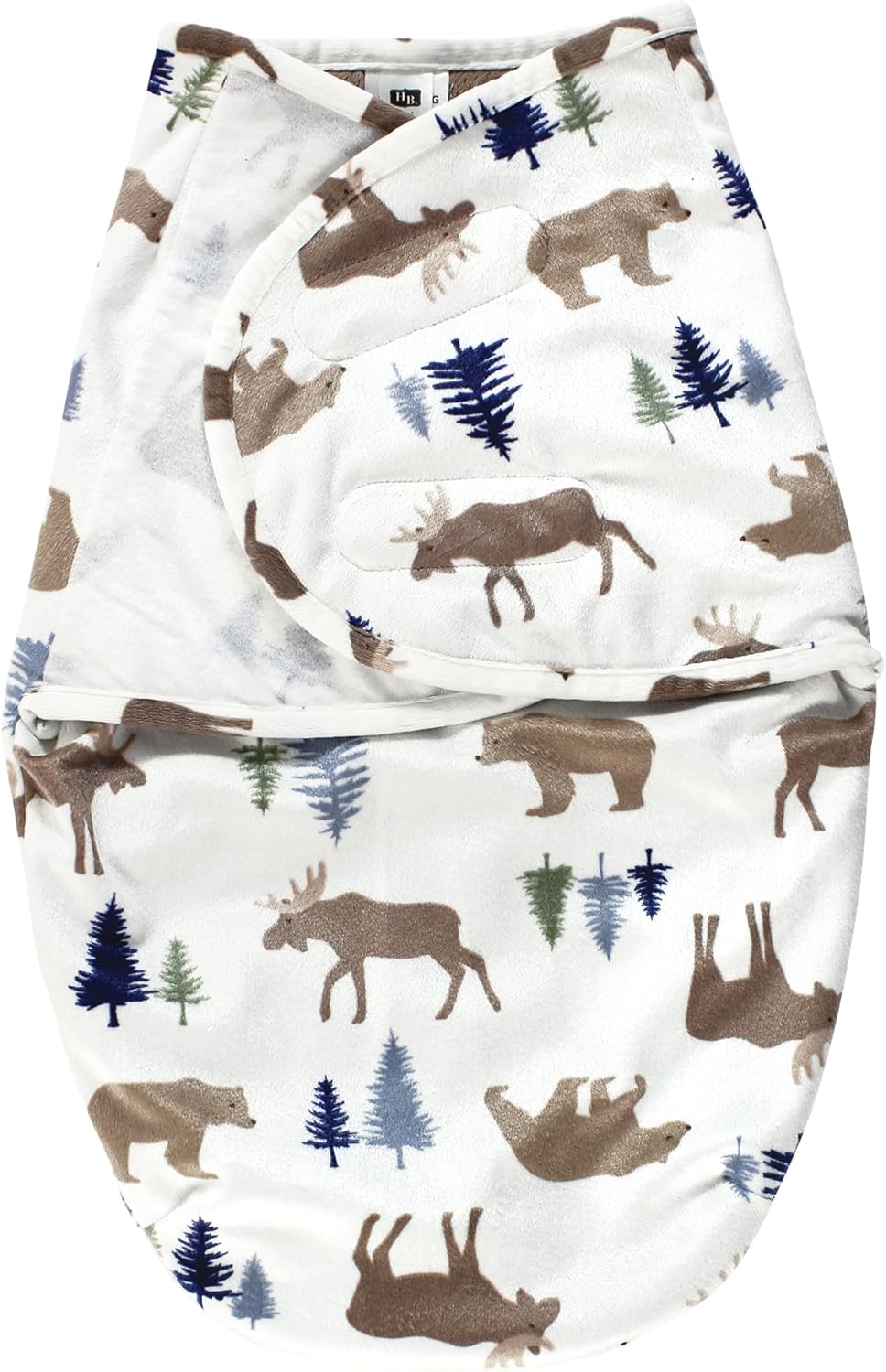 Hudson Baby Unisex Faux Fur Swaddle Wrap 1
