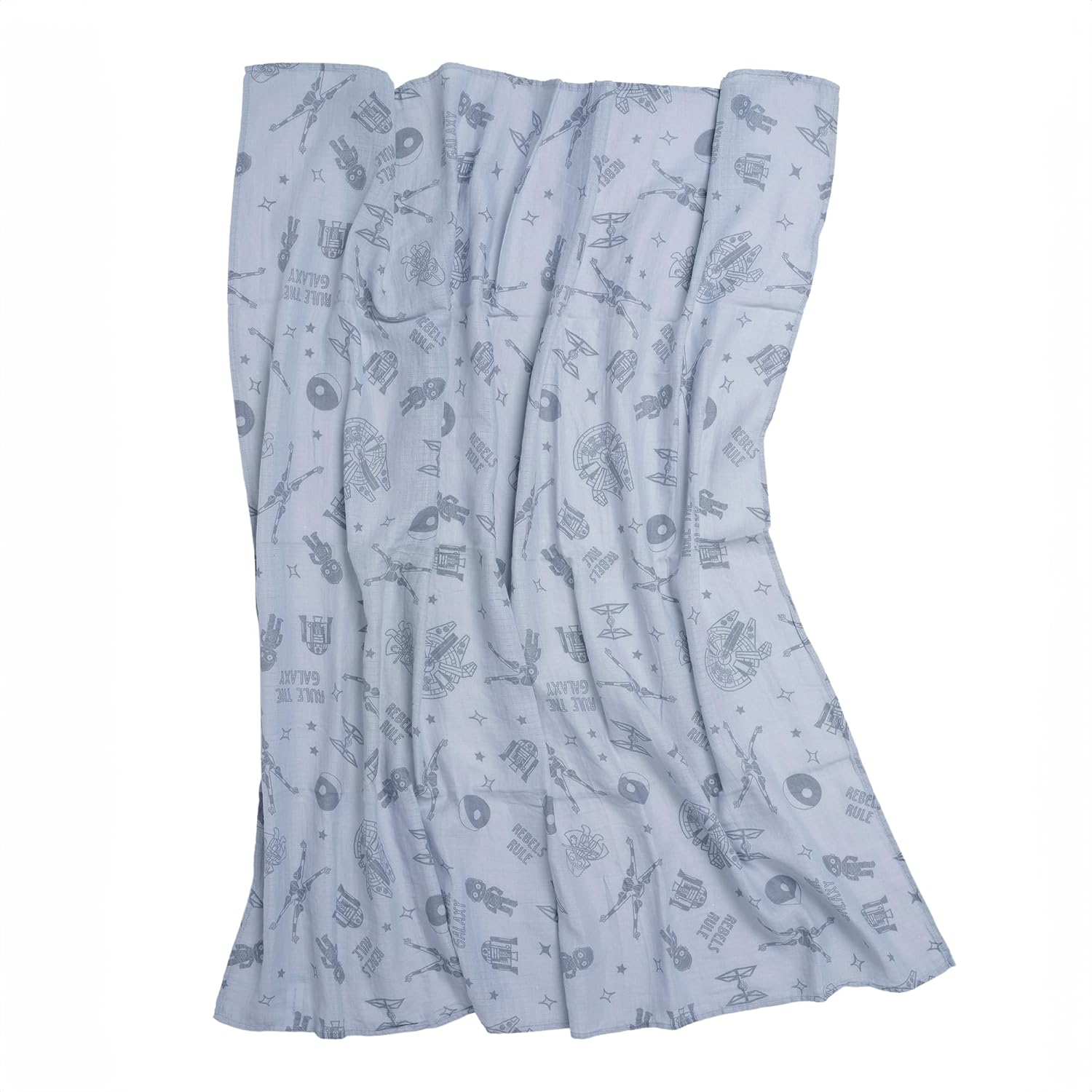 Lambs Ivy Star Wars 2-Pack Muslin Swaddle Blankets