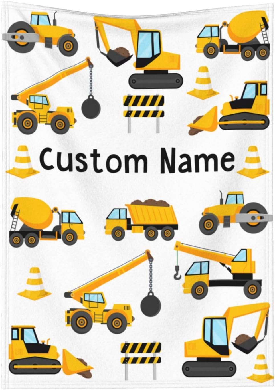 Personalized Baby Blanket with Name for Newborn