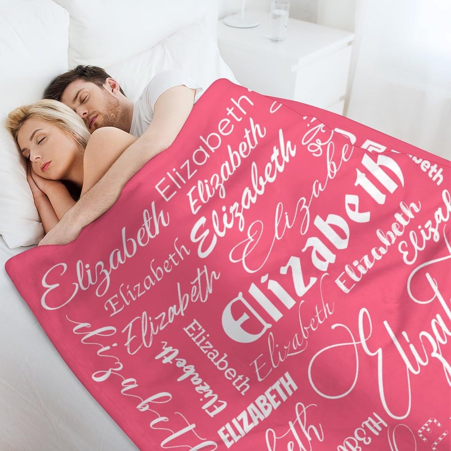 Custom Name Flannel Blanket 3248 for Kids Teens Adults