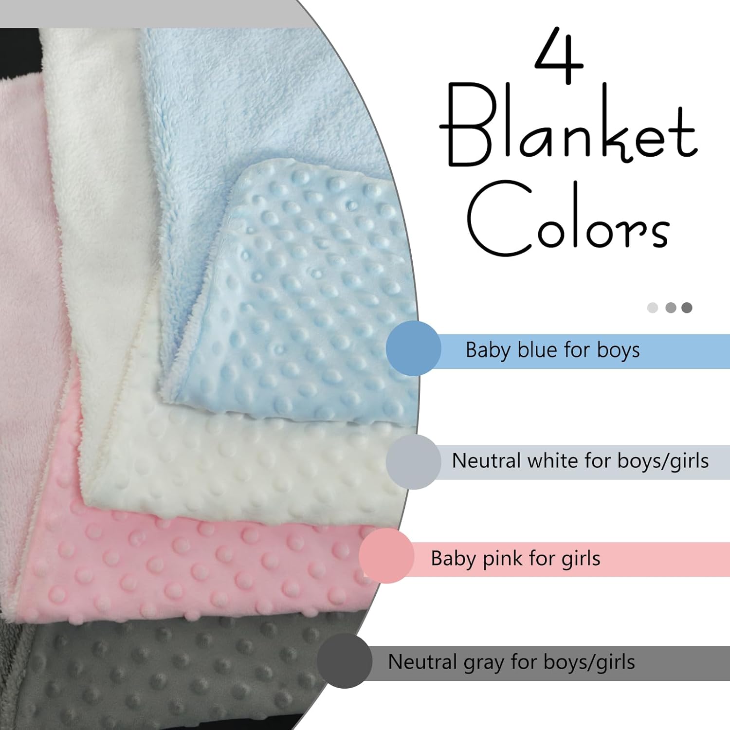 Personalized Baby Blanket with Name 27x35 Inch