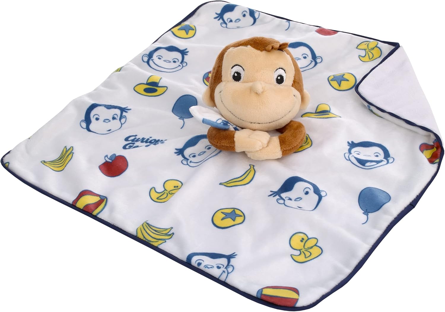 NoJo Curious George Security Baby Blanket