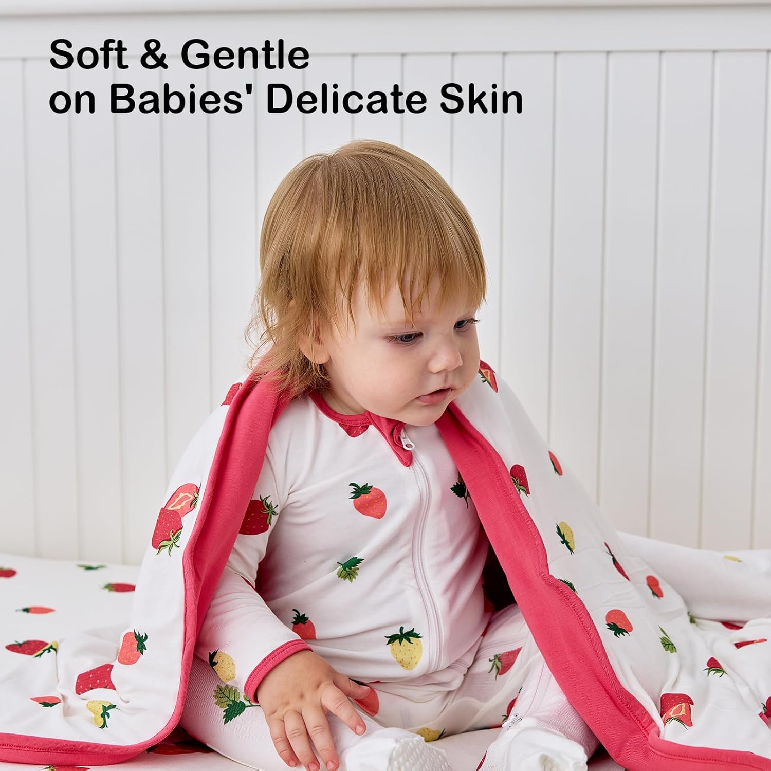 Okayinn BubblePanda Bamboo Rayon Baby Blanket 30x40 1