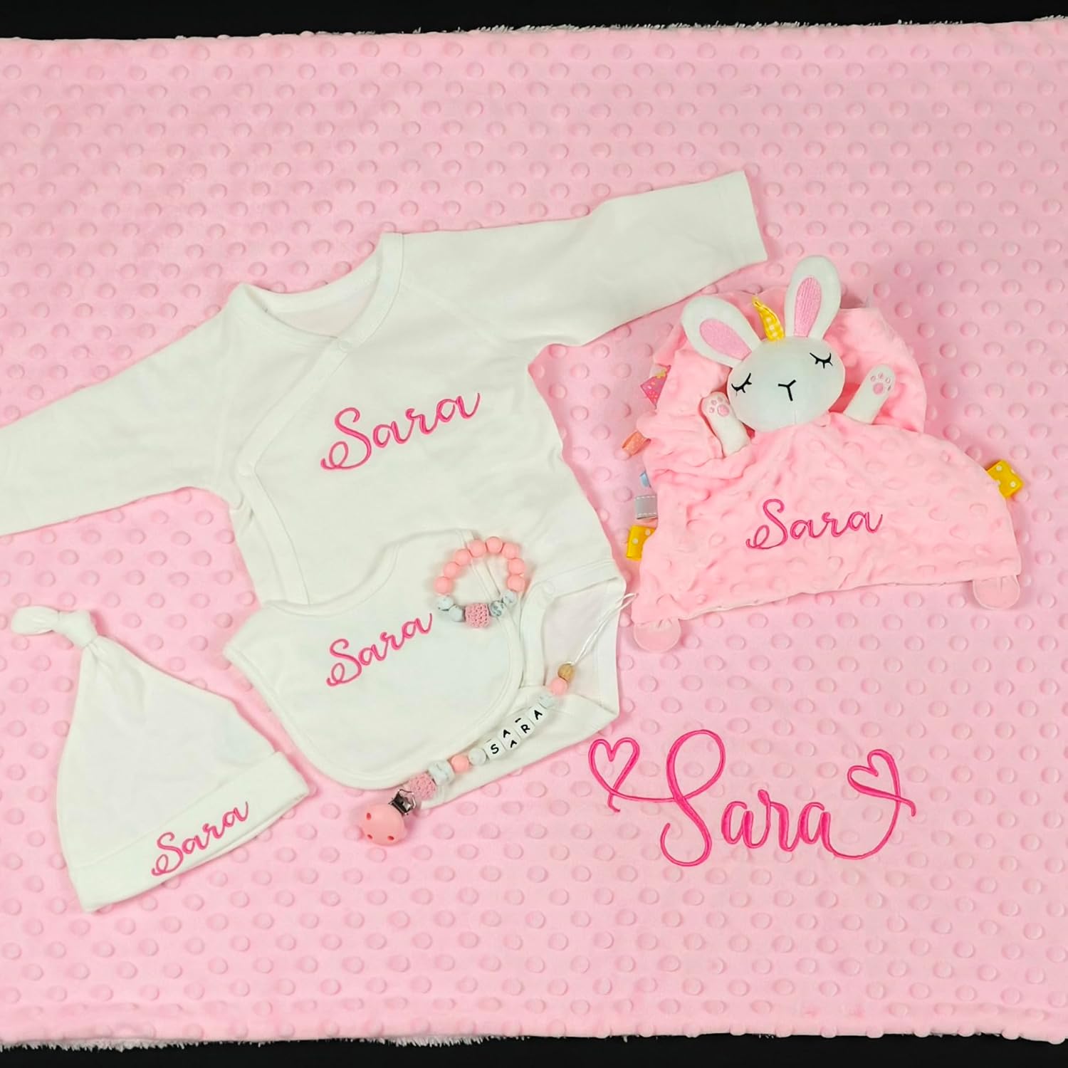 Personalized Baby Blanket with Name 27x35 Inch