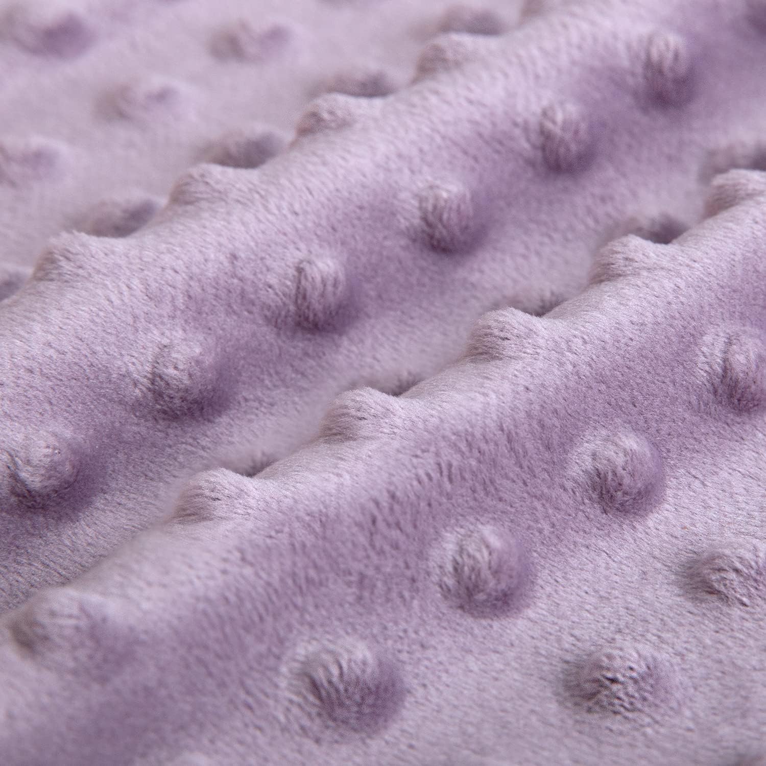 BORITAR Double Layer Minky Blanket with Dotted Backing for Girls 30x40 Inch