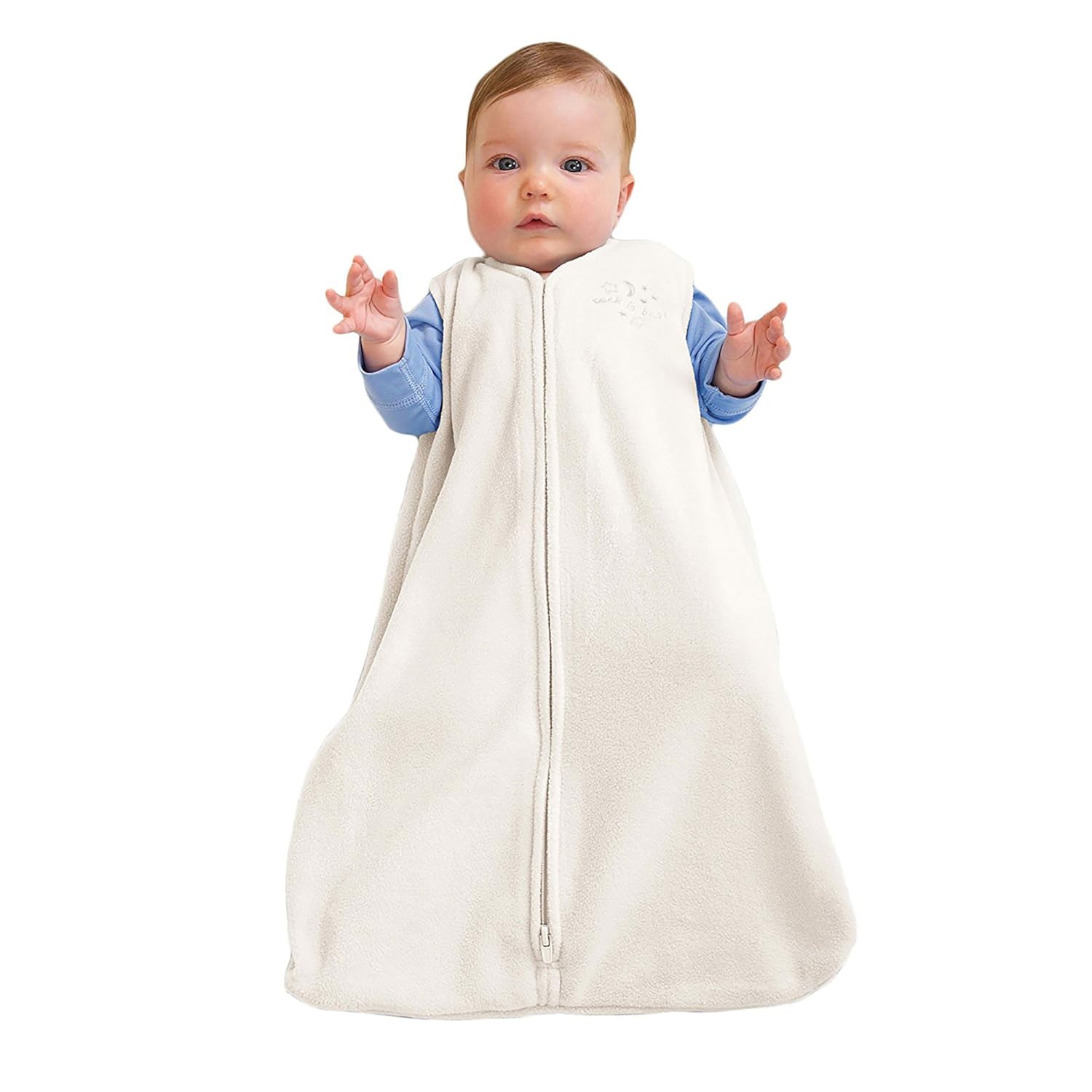 HALO Sleepsack Micro-Fleece Wearable Blanket TOG 05 Cream Small