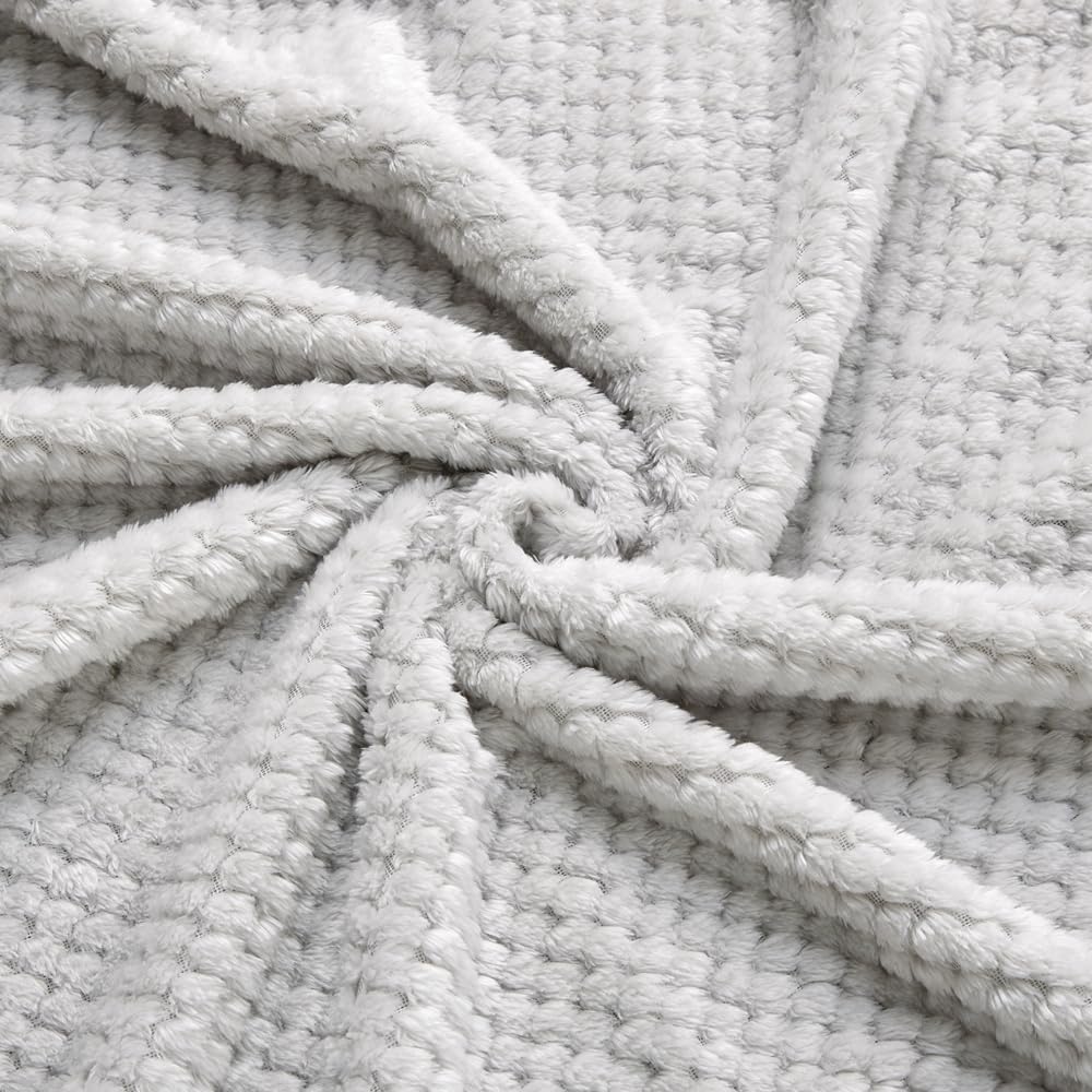 CREVENT 30X40 Fluffy Cozy Baby Blanket for Girls Boys Infants Toddlers