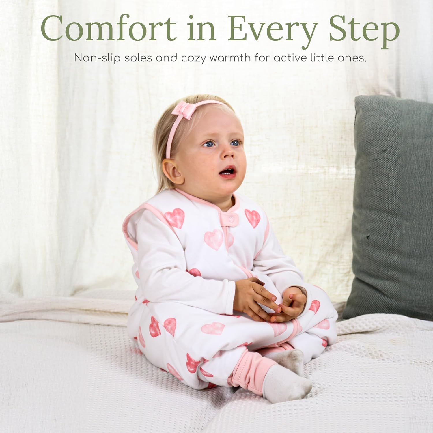 Mama Cheetah Toddler Sleep Sack with Feet 4T-5T
