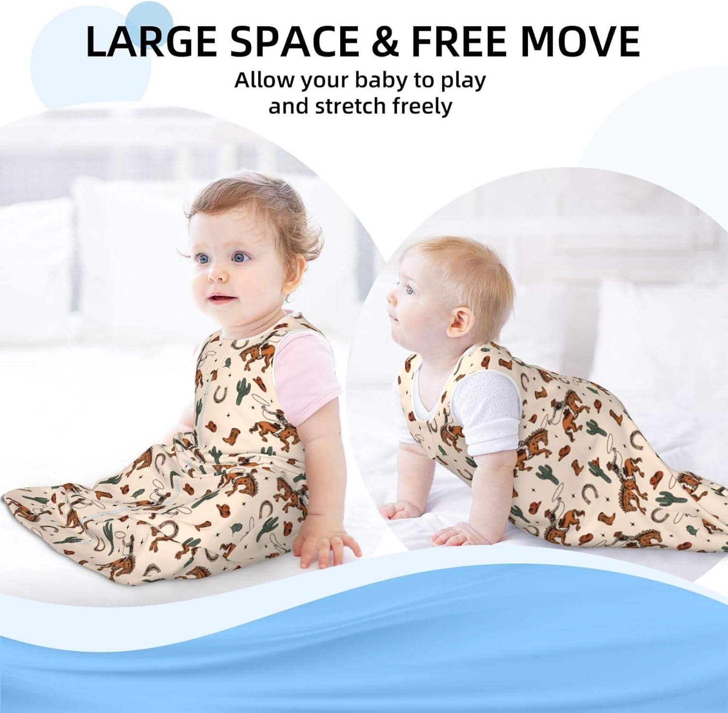 Strawberry Sleep Sack for Baby 0-12M Soft and Comfortable