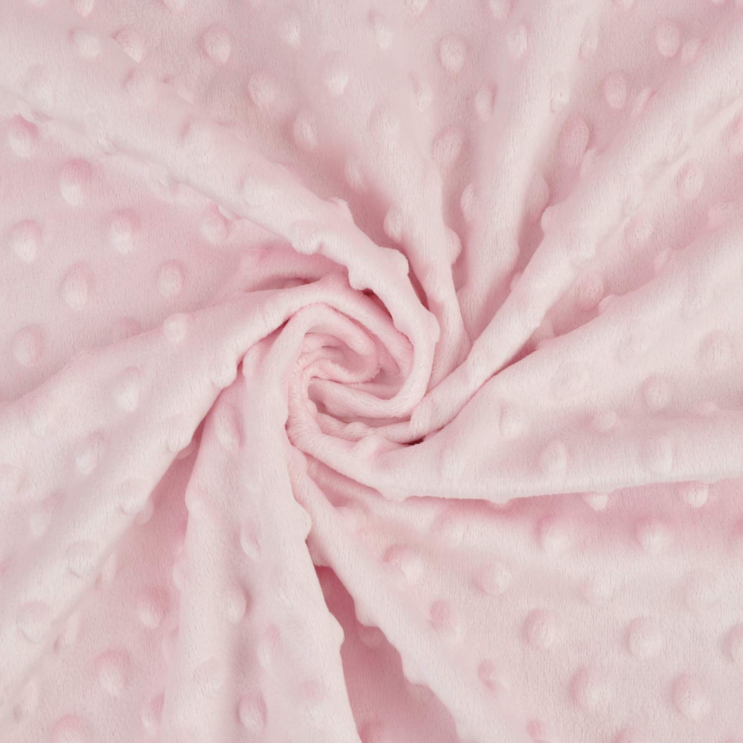 HOMRITAR Baby Blanket for Girls Super Soft Double Layer Minky