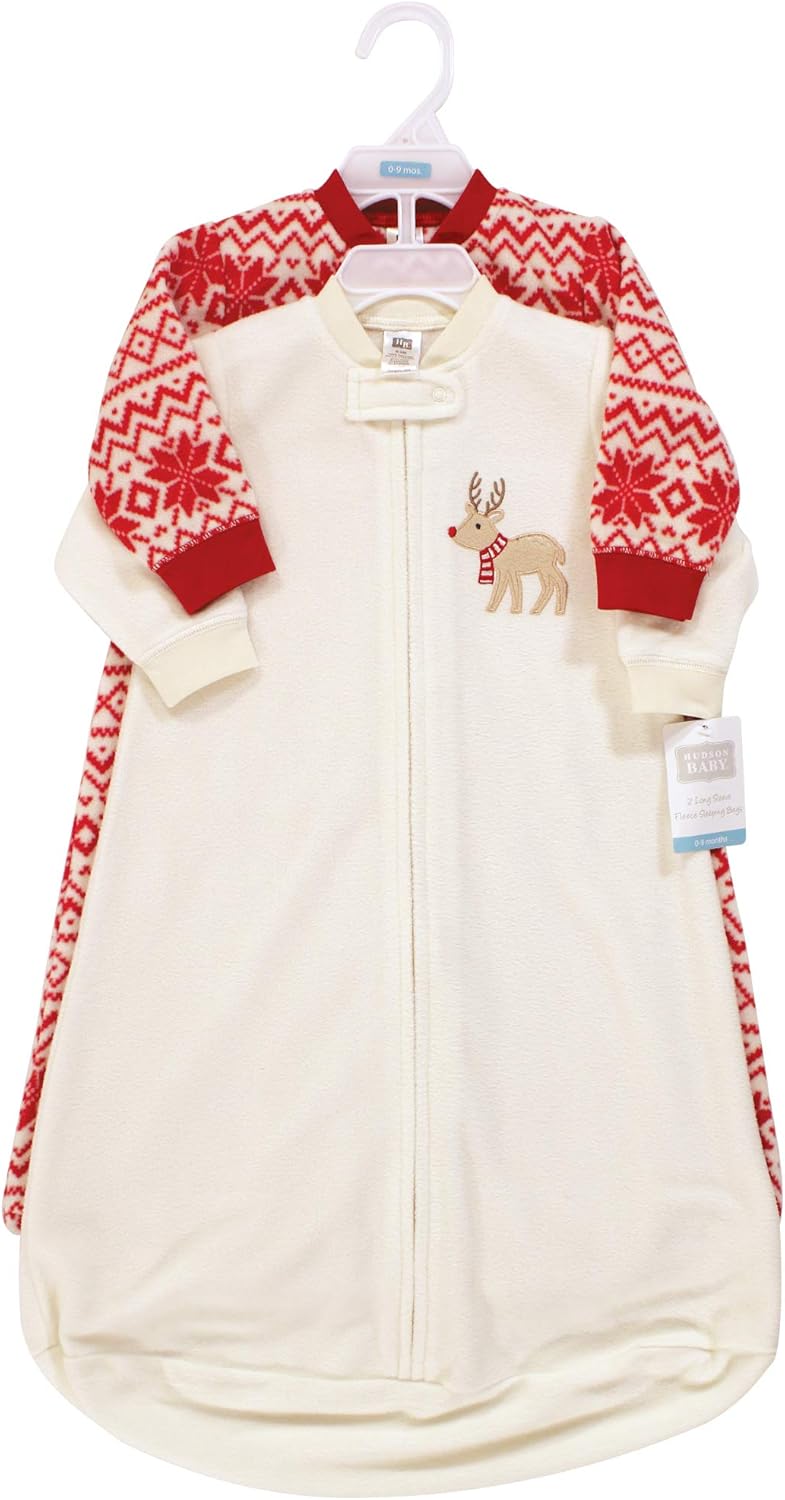 Hudson Baby Unisex Fleece Sleep Sack for Baby 1