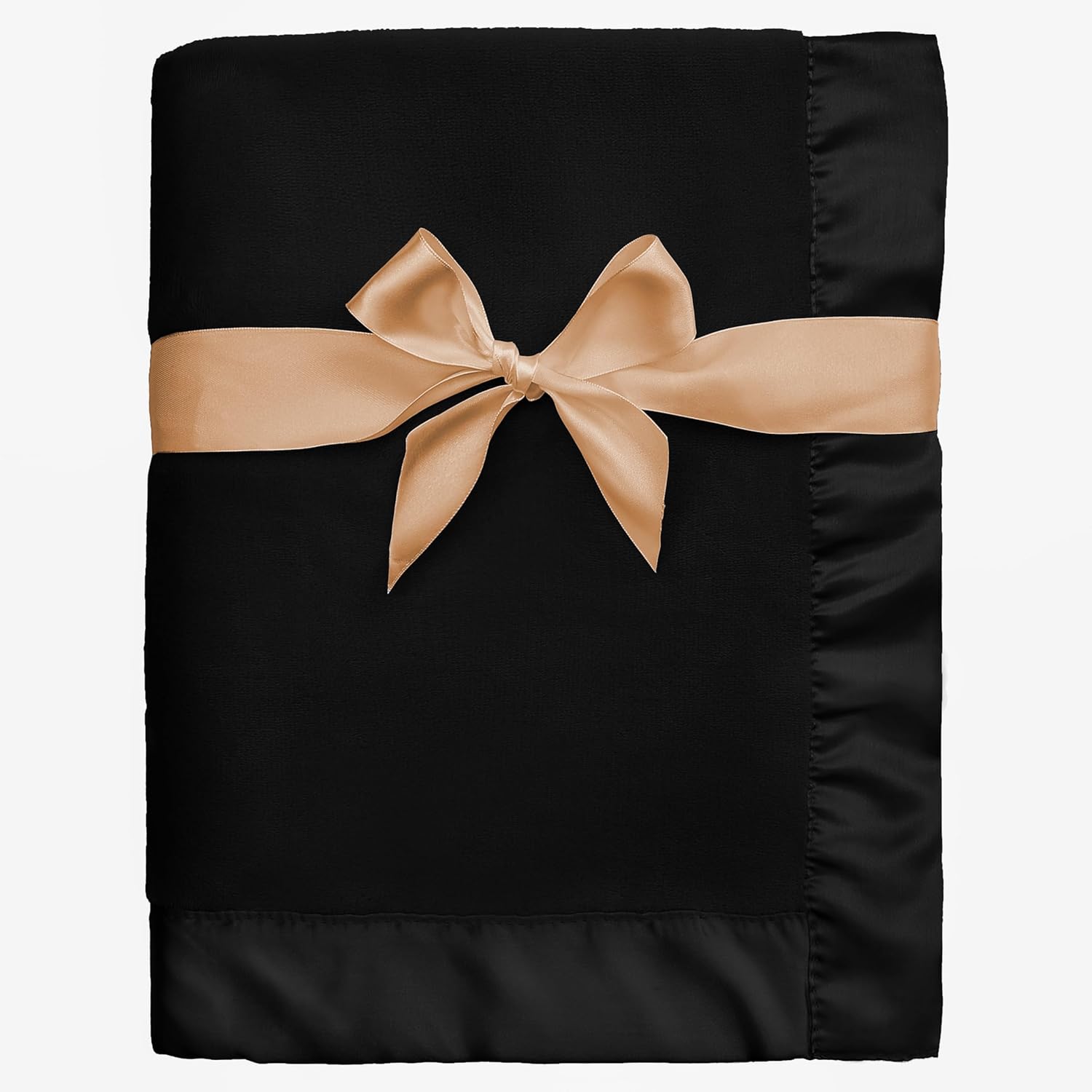 Pro Goleem Fleece Baby Blanket with Satin Trim 1