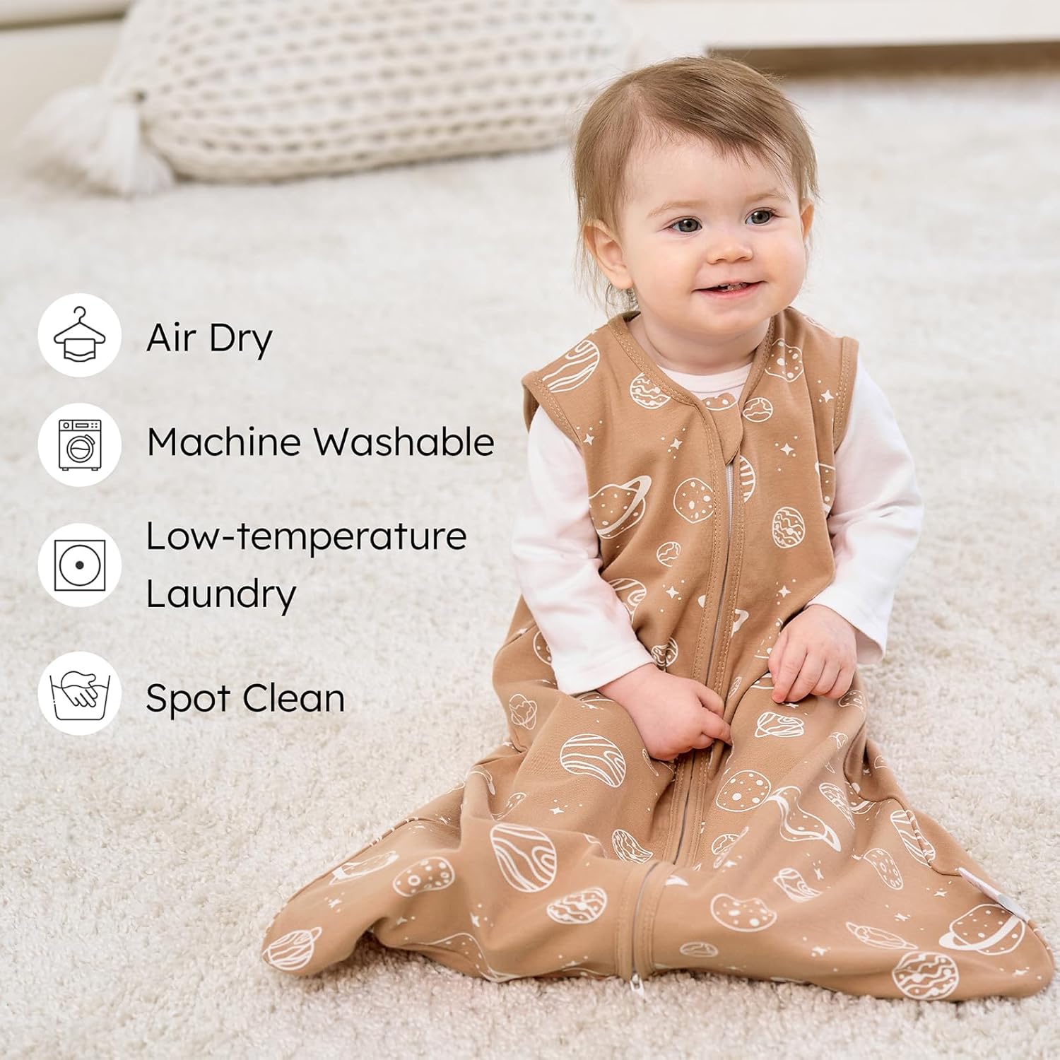 FIEMOL 3 Pack Baby Sleep Sack 18-24 Months