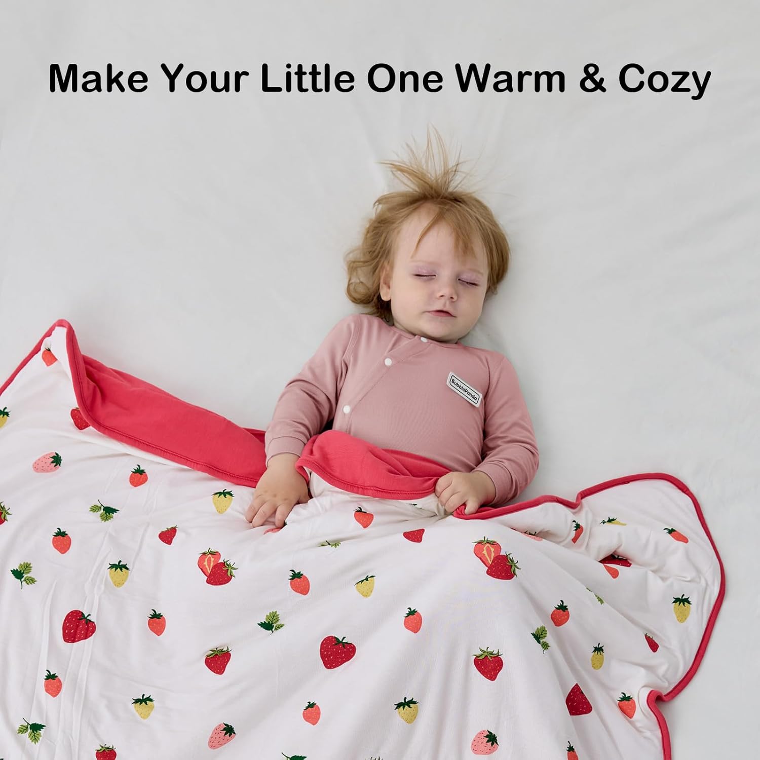 Okayinn BubblePanda Bamboo Rayon Baby Blanket 30x40 1