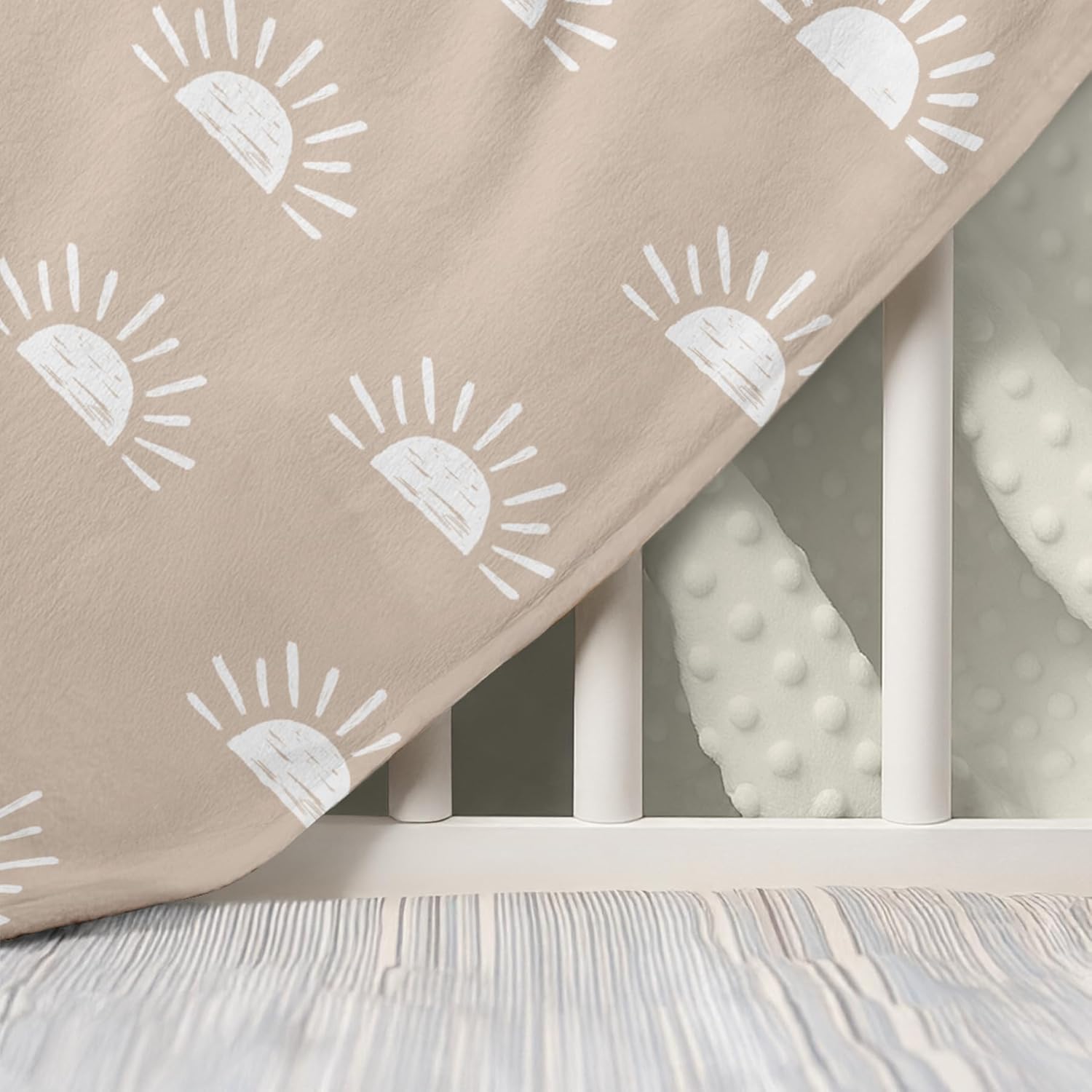 Sun Minky Baby Blanket 30x40 Inches for Newborn and Toddler
