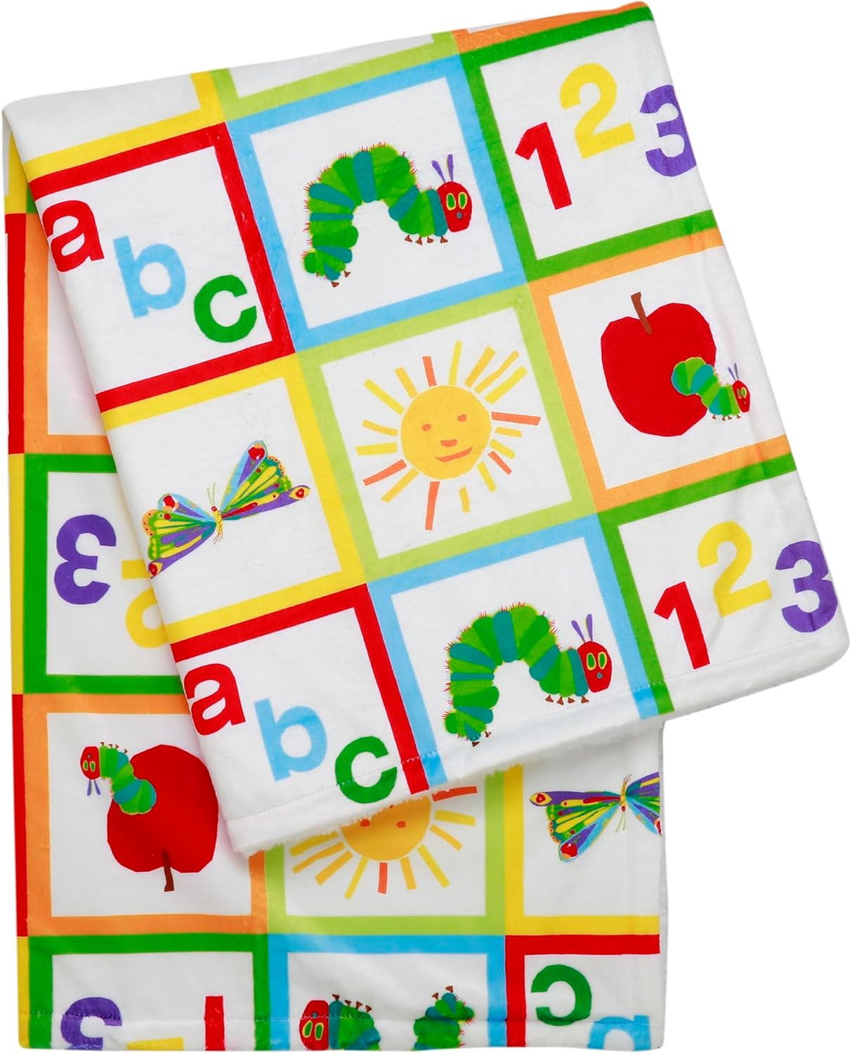 2 Ply Plush Baby Blanket with Reversible Print 1