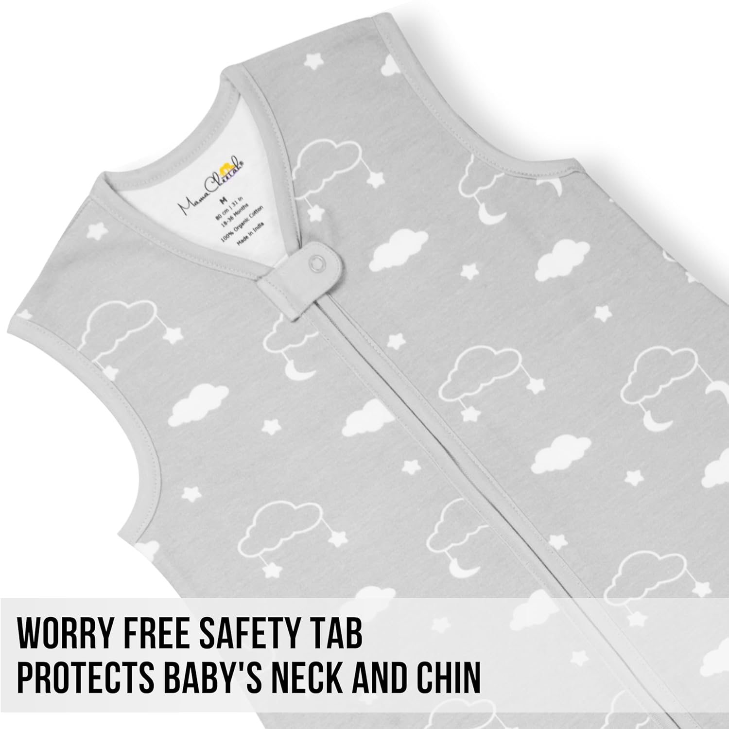 Mama Cheetah Toddler Sleep Sack 3T-4T 25 TOG Organic Cotton