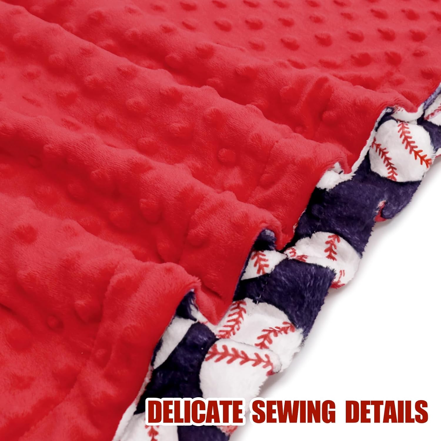 Vansolinne Baseball Blanket for Boys 265x40 Inches