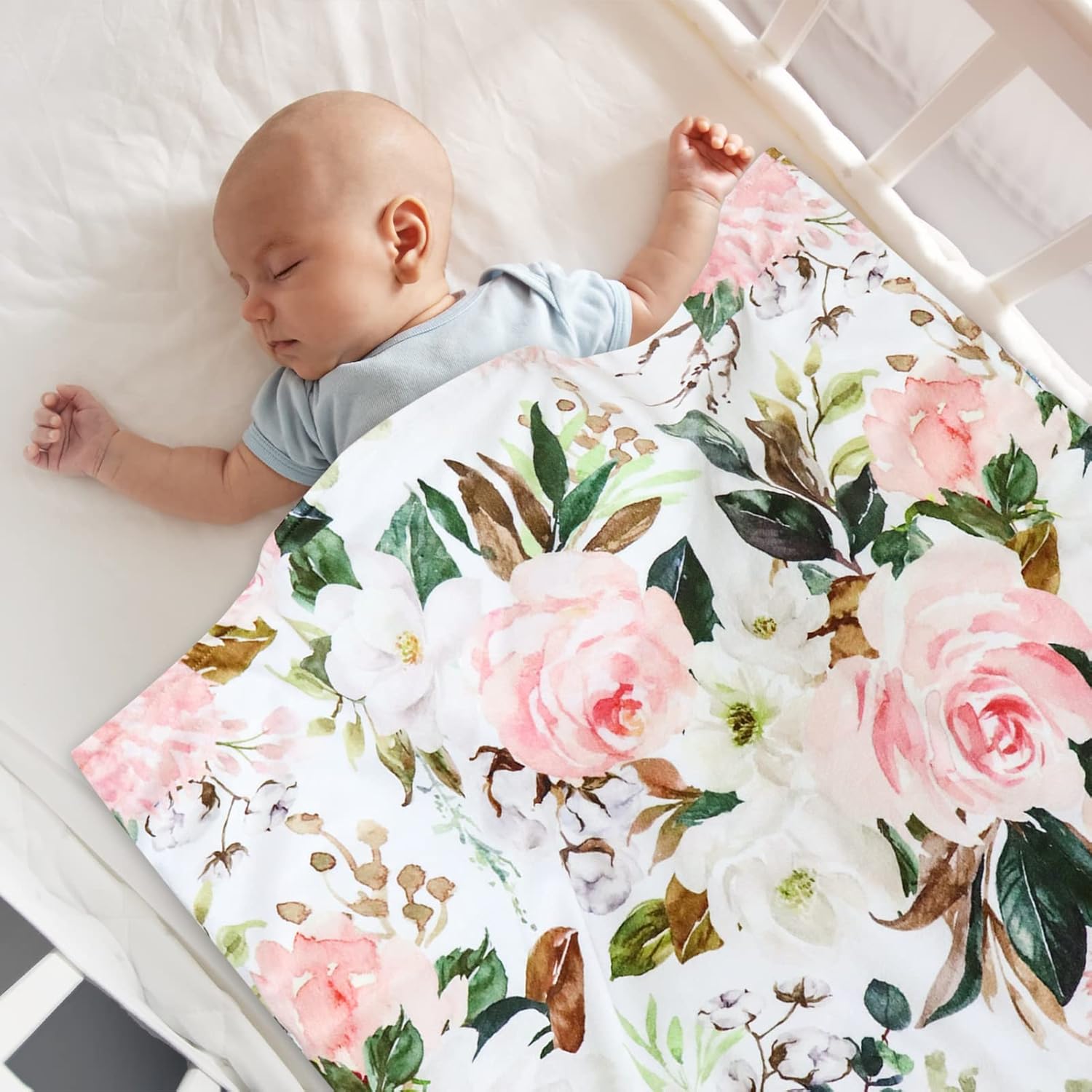 DILIMI Soft Warm Baby Blanket for Girl and Boy