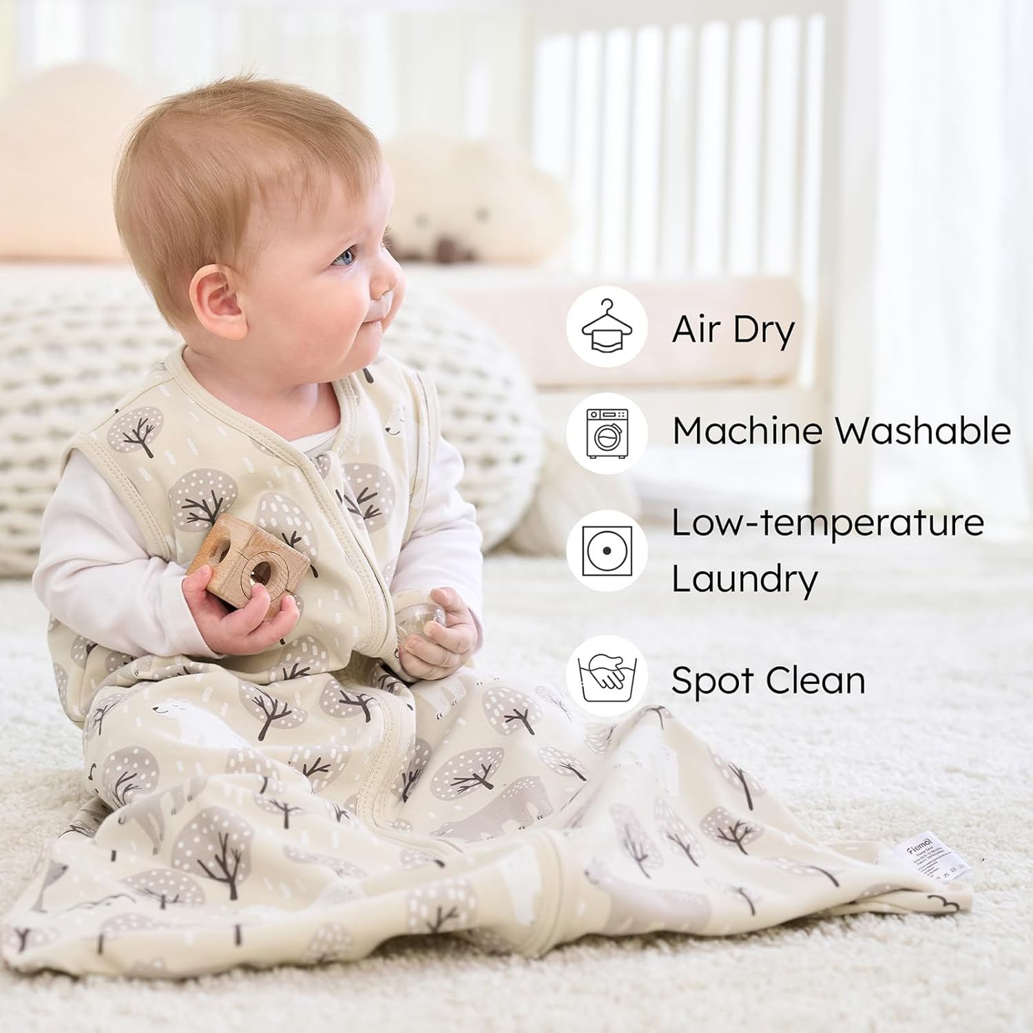 FIEMOL Baby Sleep Sack 12-18 Months 3 Pack 1