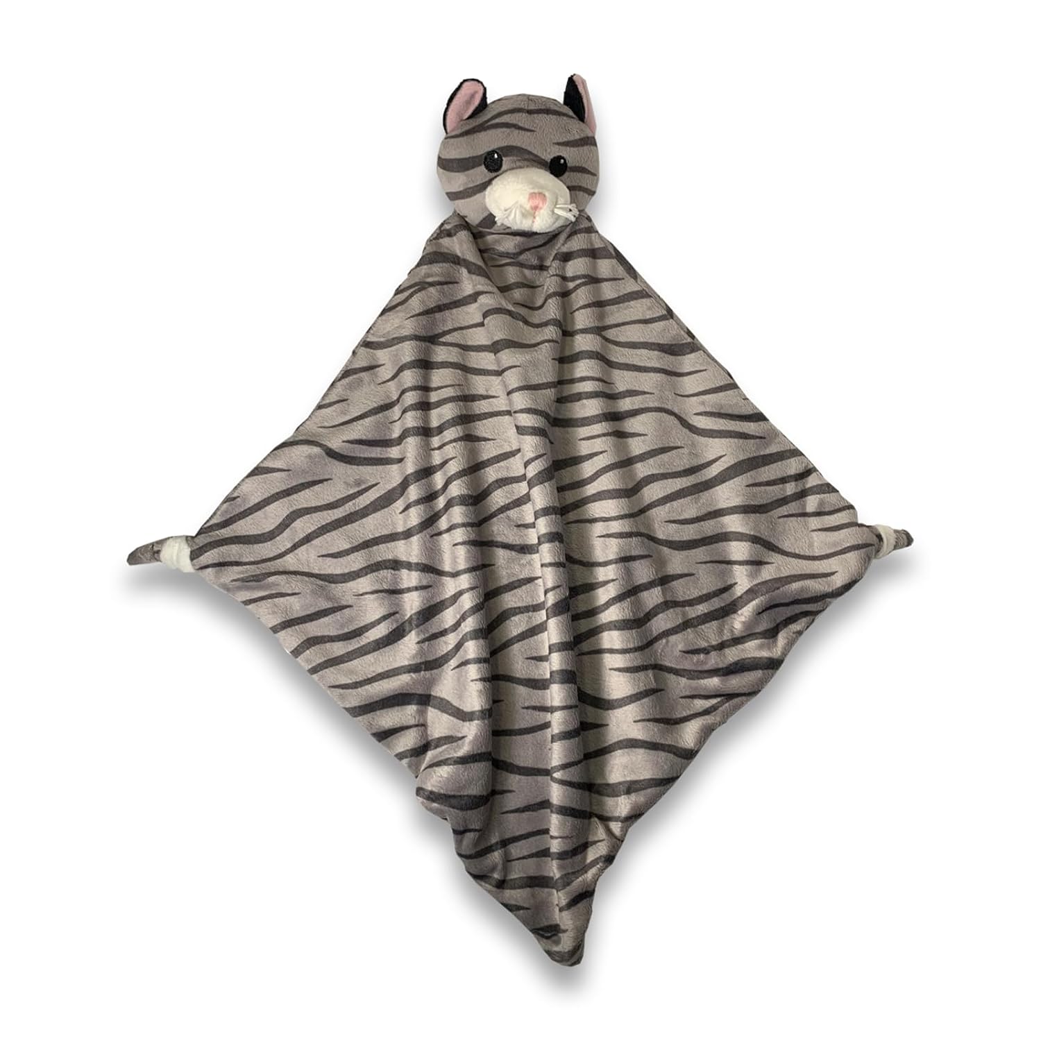 Pepe n Tito 18 Tall Security Blanket with Plush Kitty Cat