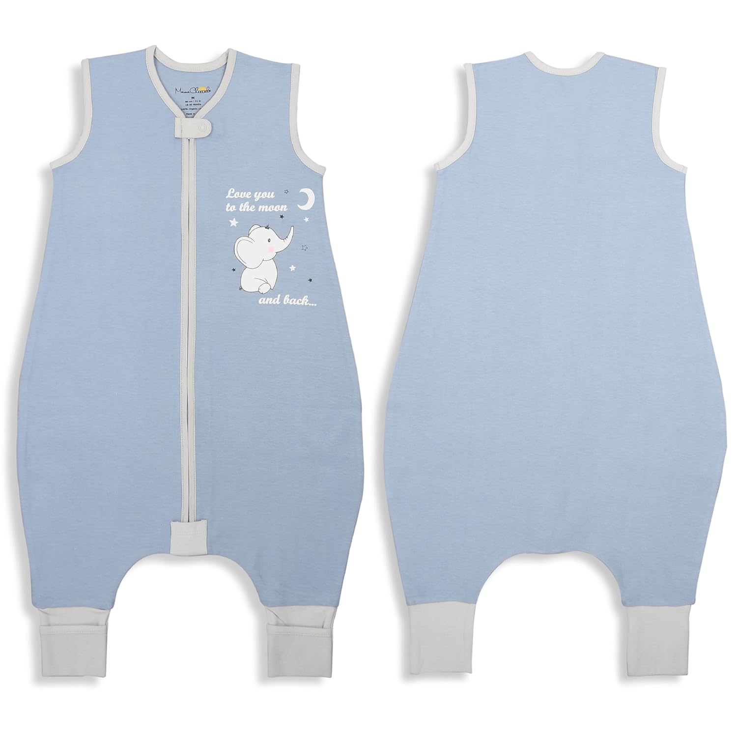 Mama Cheetah Toddler Sleep Sack with Feet 2T