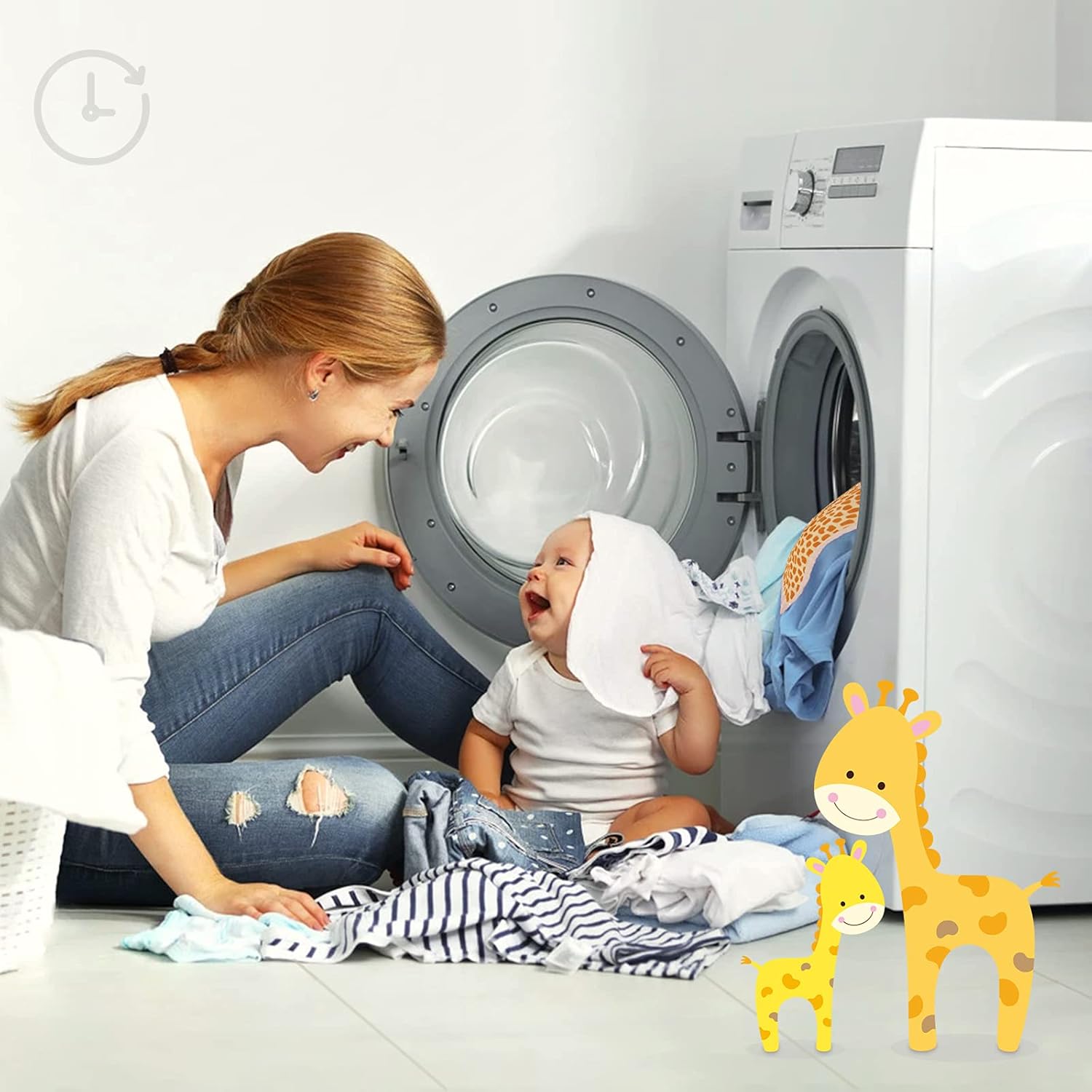 Pro Goleem 16 Inch Giraffe Lovey Security Blanket for Babies 1