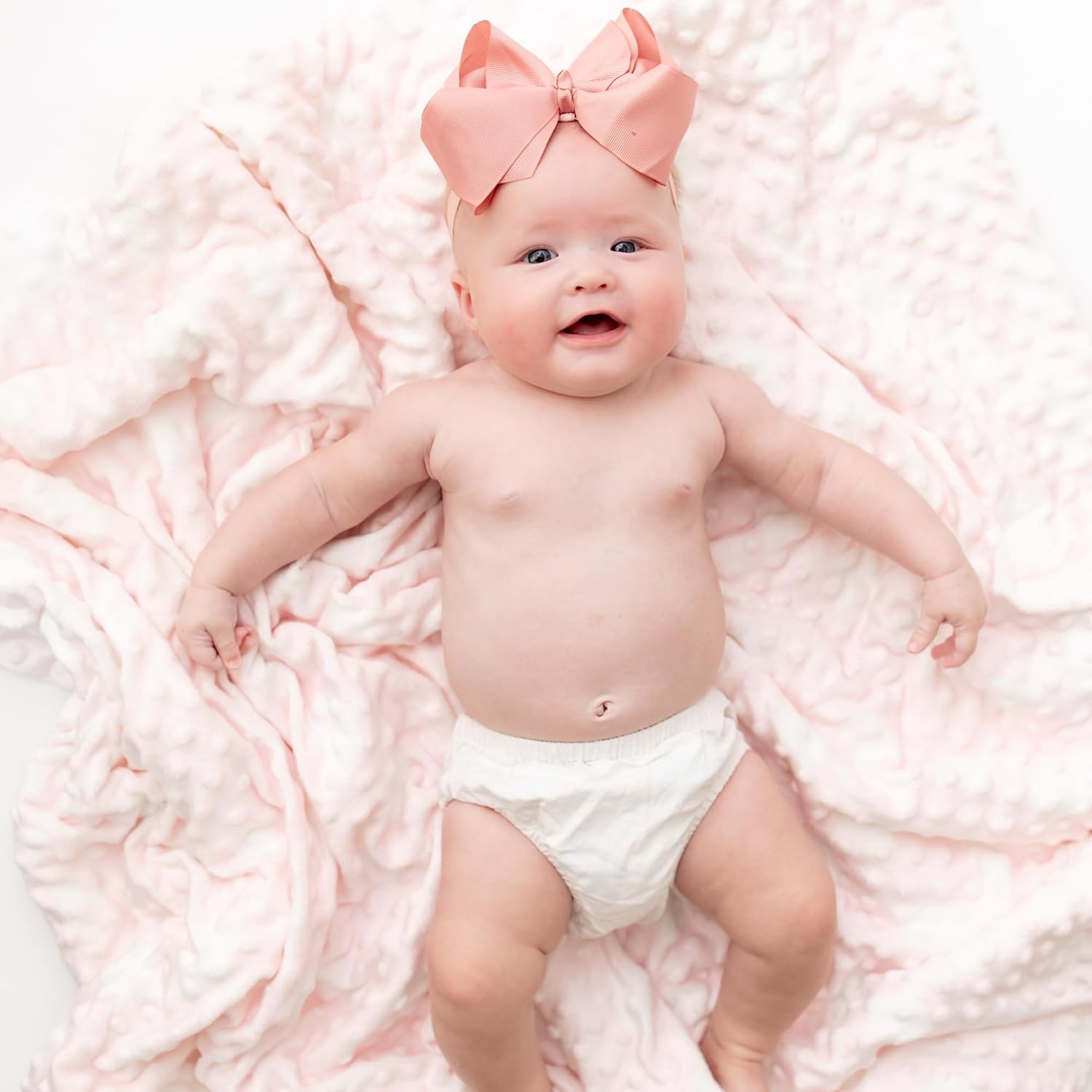 Ultra-Soft Baby Blanket 47x47 Cloud Design