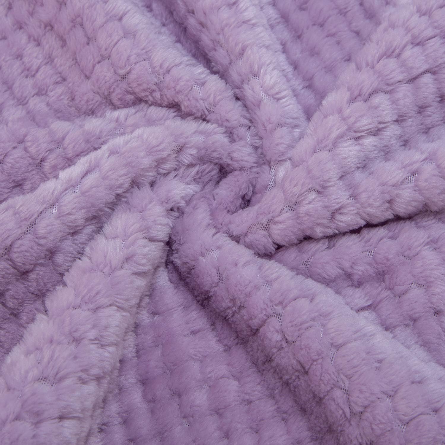 Wonder Miracle Fuzzy Blanket for Baby Soft Cozy Micro Fleece 28x40 Lavender