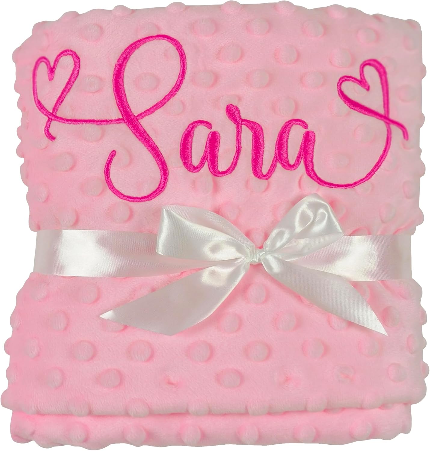 Personalized Baby Blanket with Name 27x35 Inch