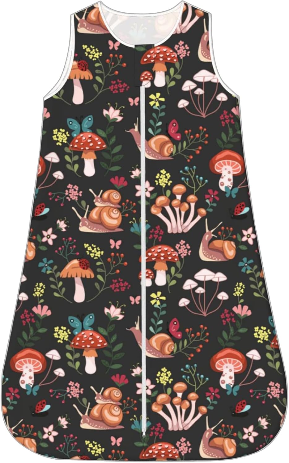 Qwalnely Baby Wearable Blanket Sleeping Sack Unisex Goth Design