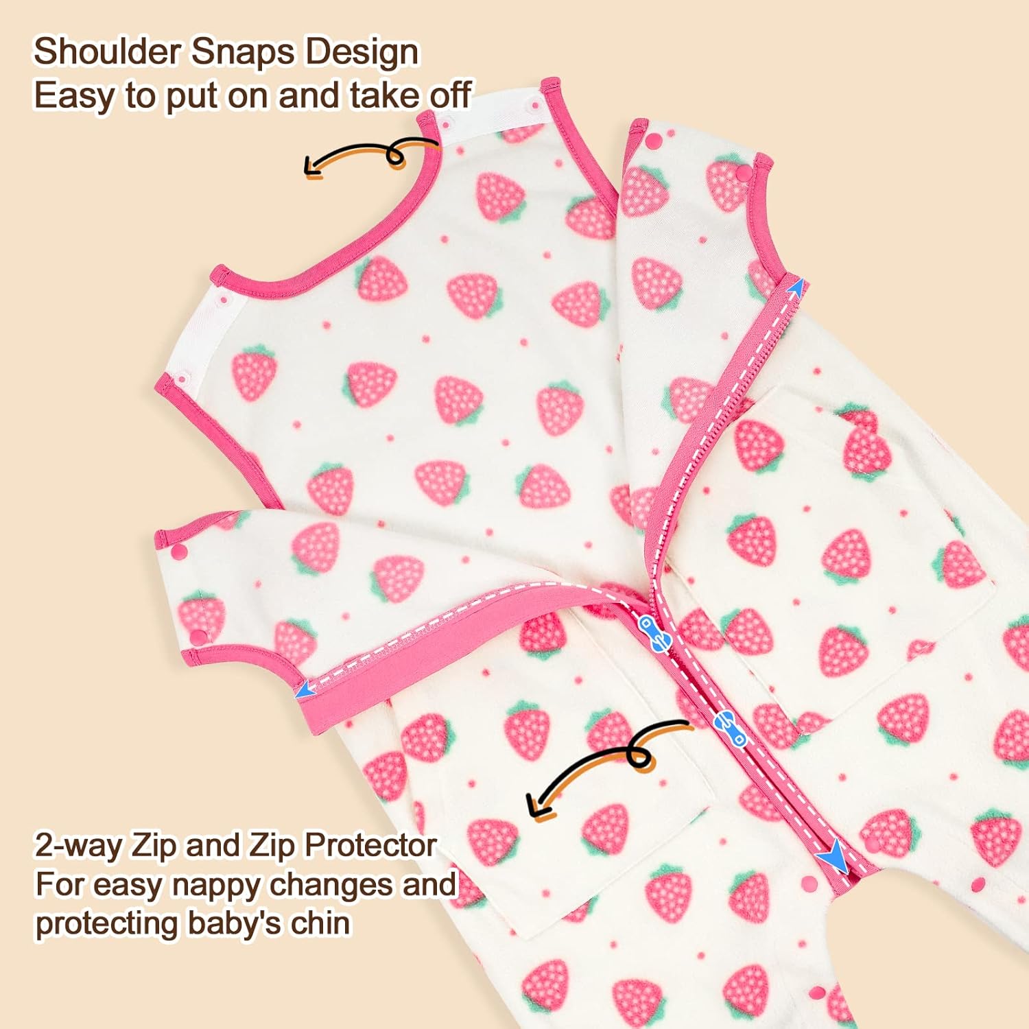 MooMoo Baby 10 TOG Sleep Sack for 12M-3T Toddler
