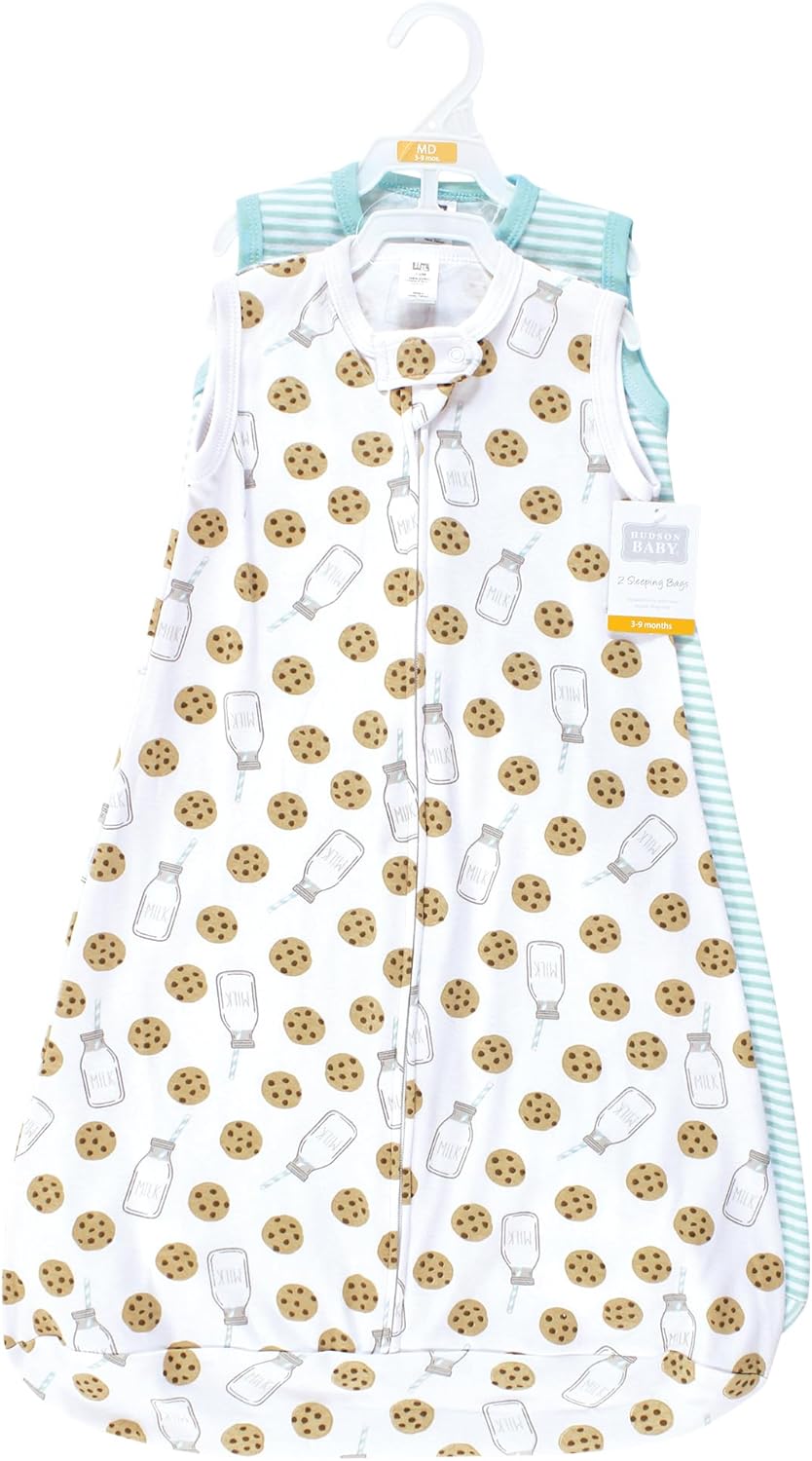 Hudson Baby Unisex Cotton Sleep Sack for 0-3 Months 1