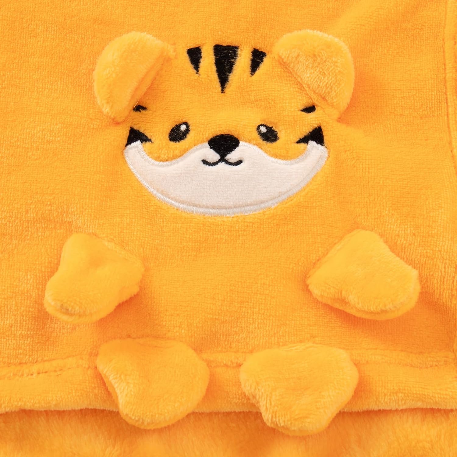 Babyhuggle Foldable Tiger Plush Blanket