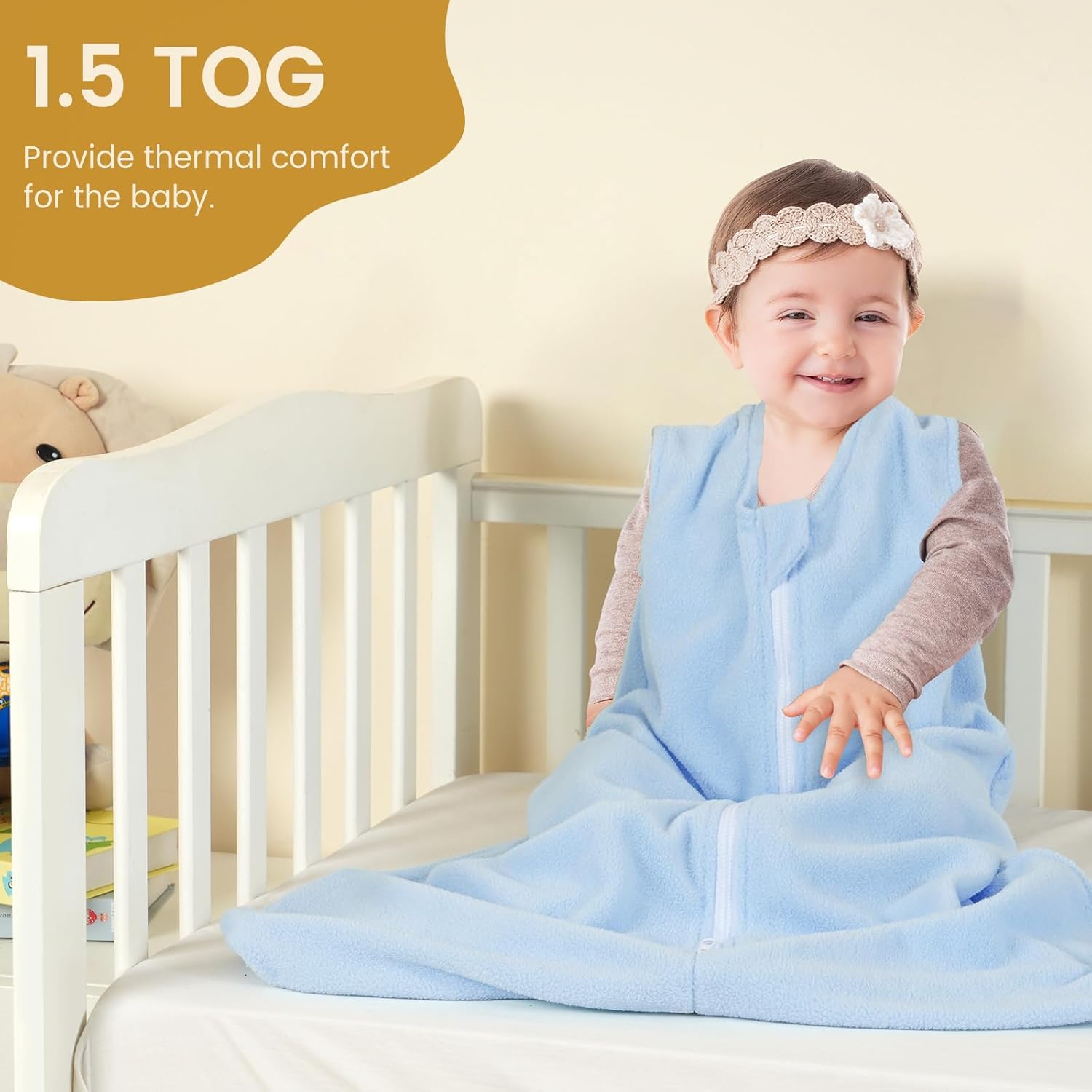 PHF 3 Pack Dinosaur Micro-Fleece Sleep Sack 0-6 Months