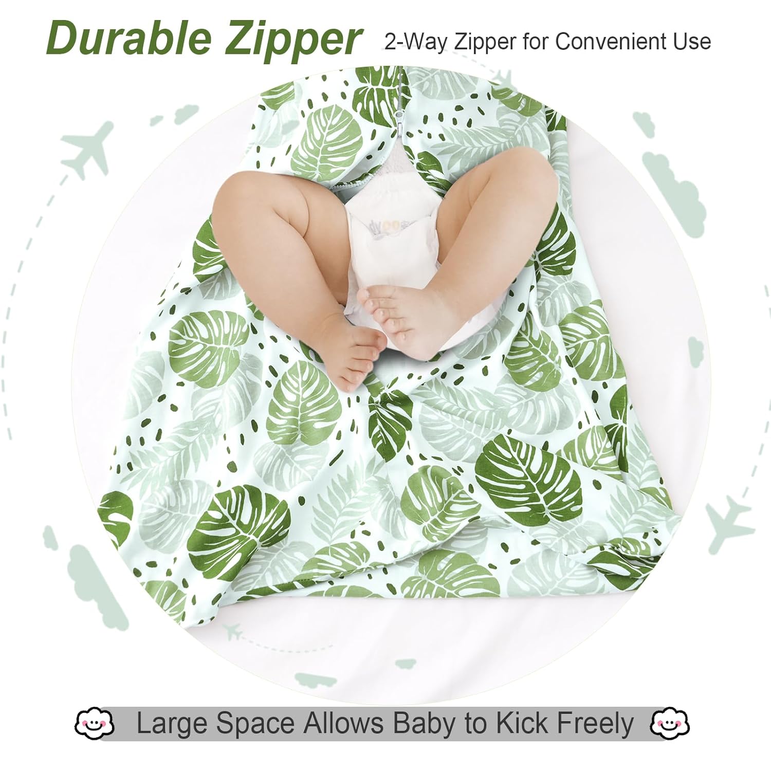 Davids Kids 2 Pack Baby Sleep Sack 12-18 Months 1