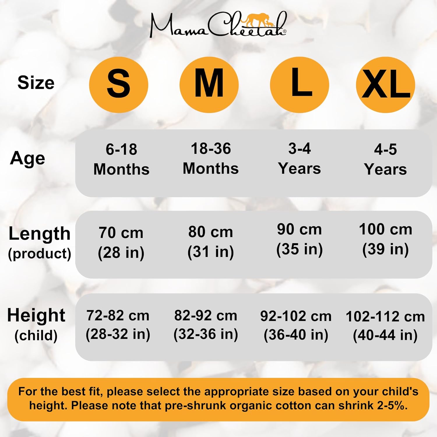 Mama Cheetah Toddler Sleep Sack with Feet 2T