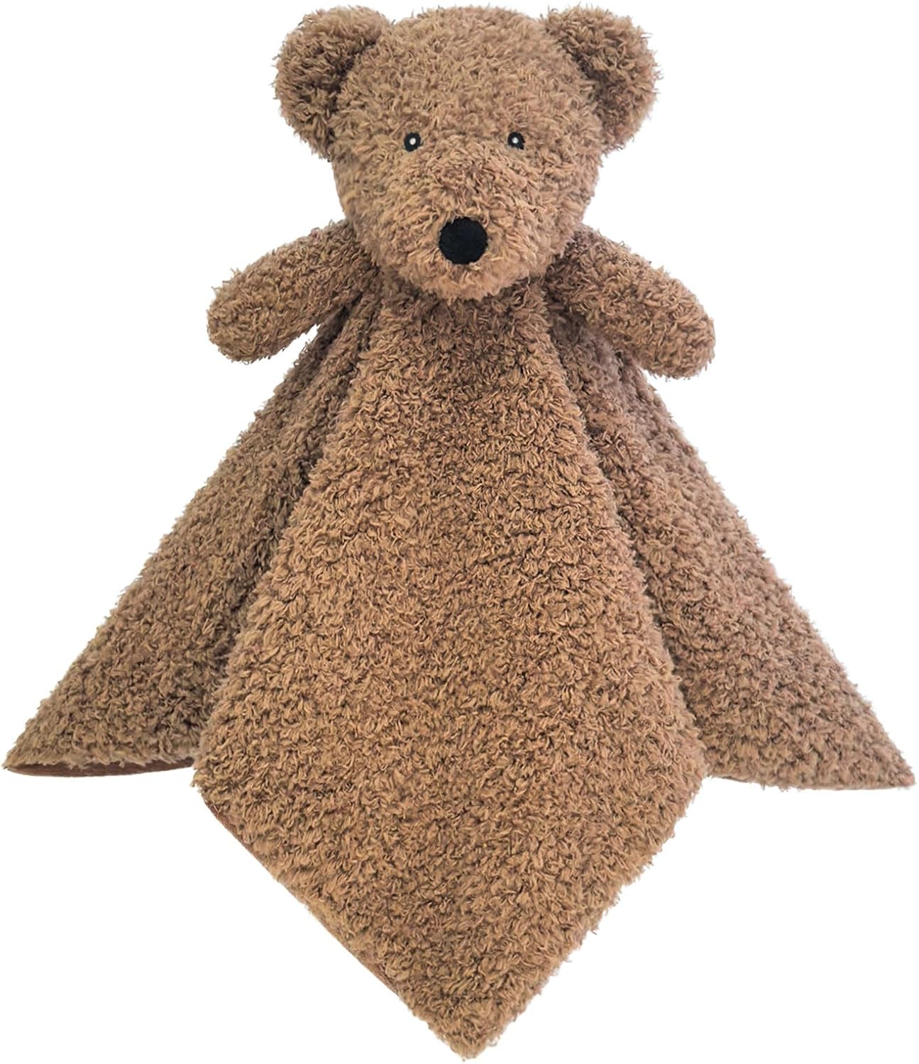 Doindute Baby Dark Brown Teddy Bear Security Blanket