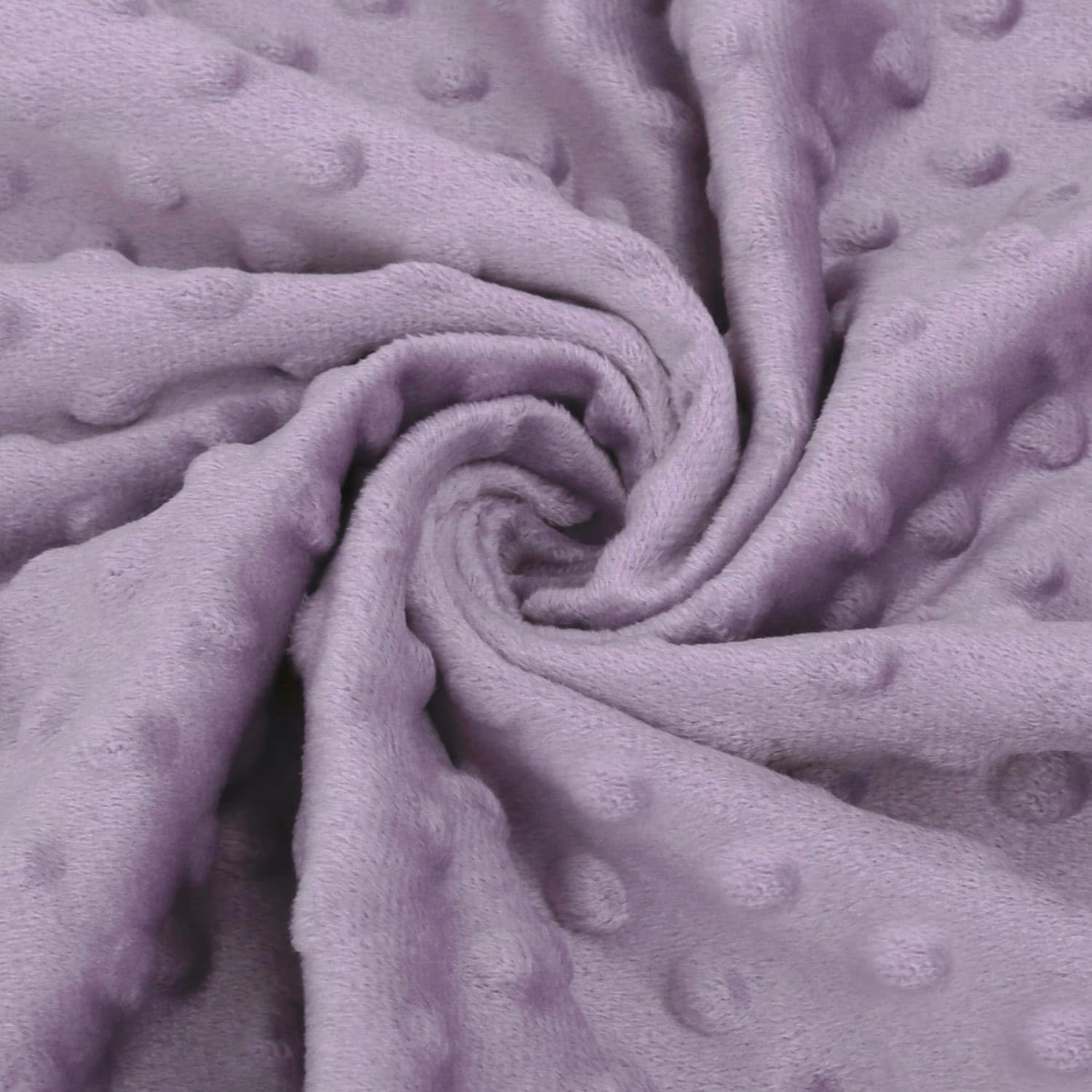 BORITAR Baby Blanket for Girls Plush Minky 30x40 Inch