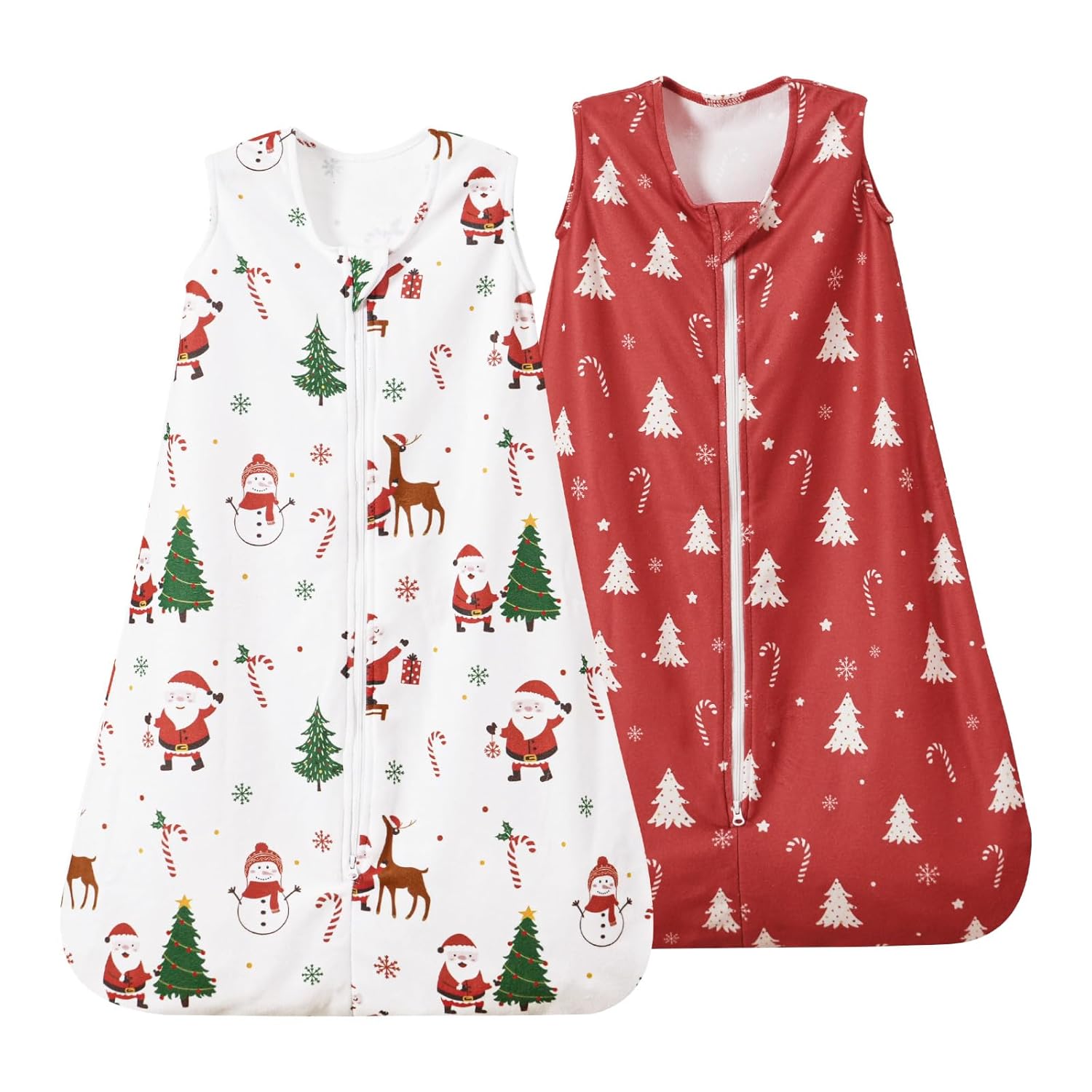 Davids Kids Micro Fleece Sleep Sack 0-6 Months 2 Pack