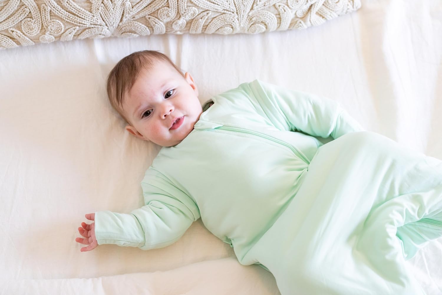 Little Big Sunshine Bamboo Sleep Bag 15 TOG with J Zipper Optional Sleeves