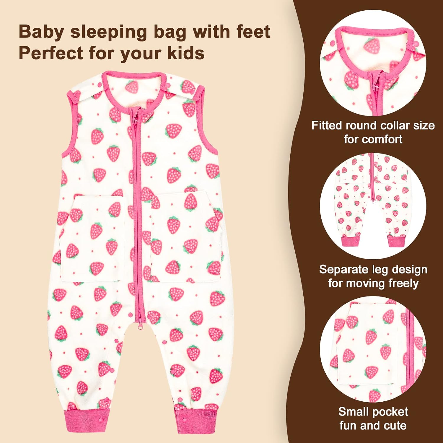 MooMoo Baby 10 TOG Sleep Sack for 12M-3T Toddler